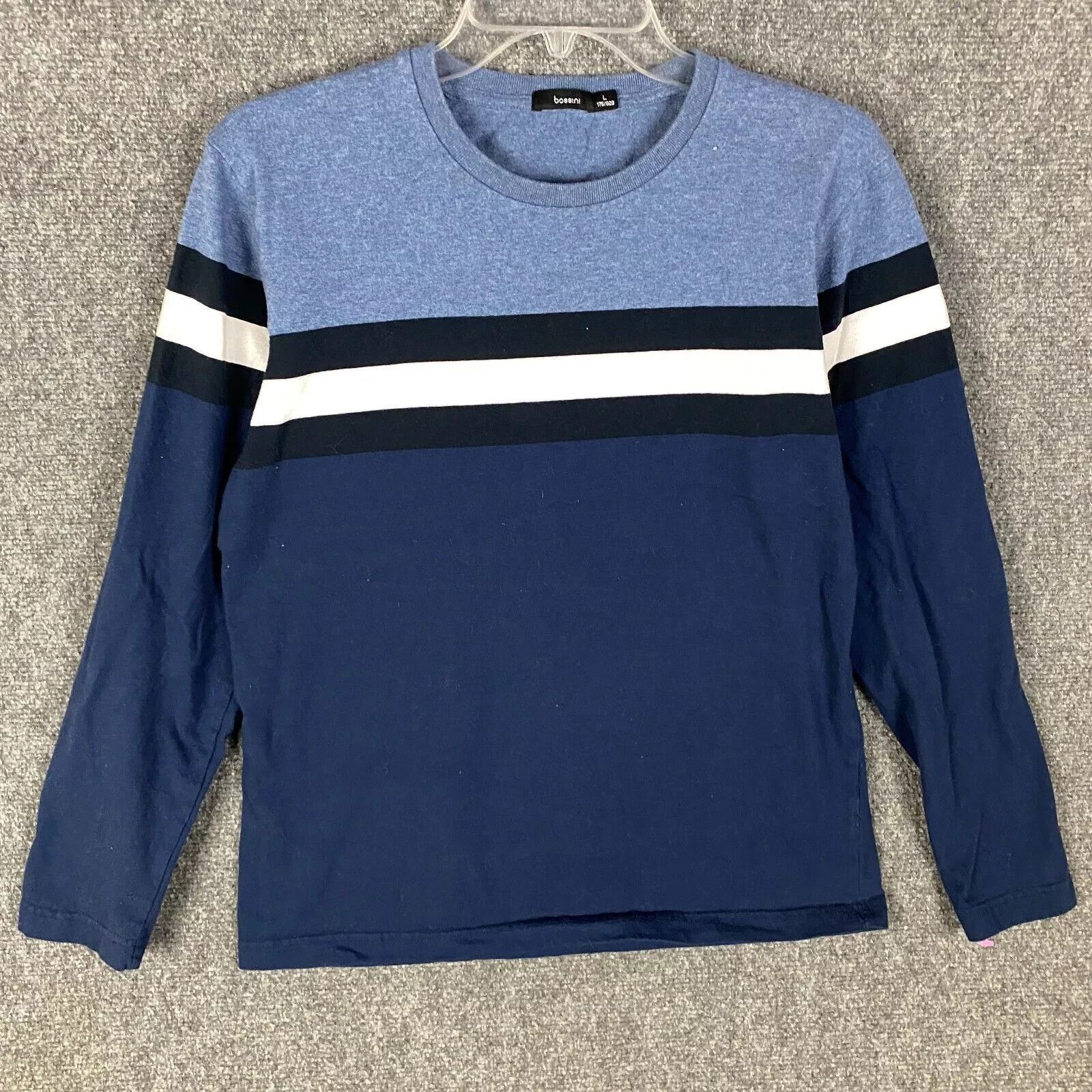 Other Bossini T-Shirt Men's Large Long Sleeve Blue Casual Adults L Size US L / EU 52-54 / 3 - 1 Thumbnail