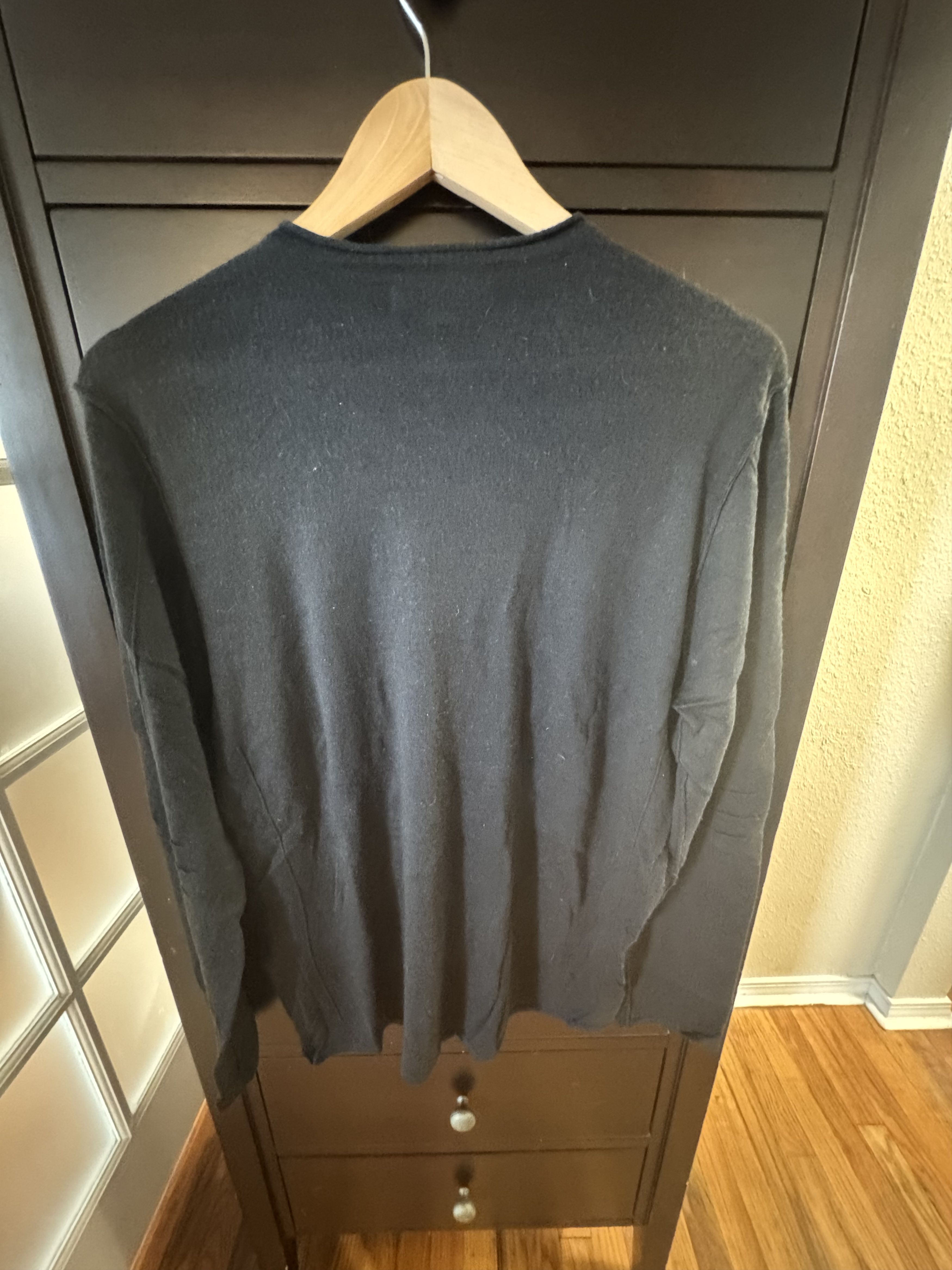 John Varvatos John Varvatos Black Light Sweater Size US L / EU 52-54 / 3 - 4 Thumbnail