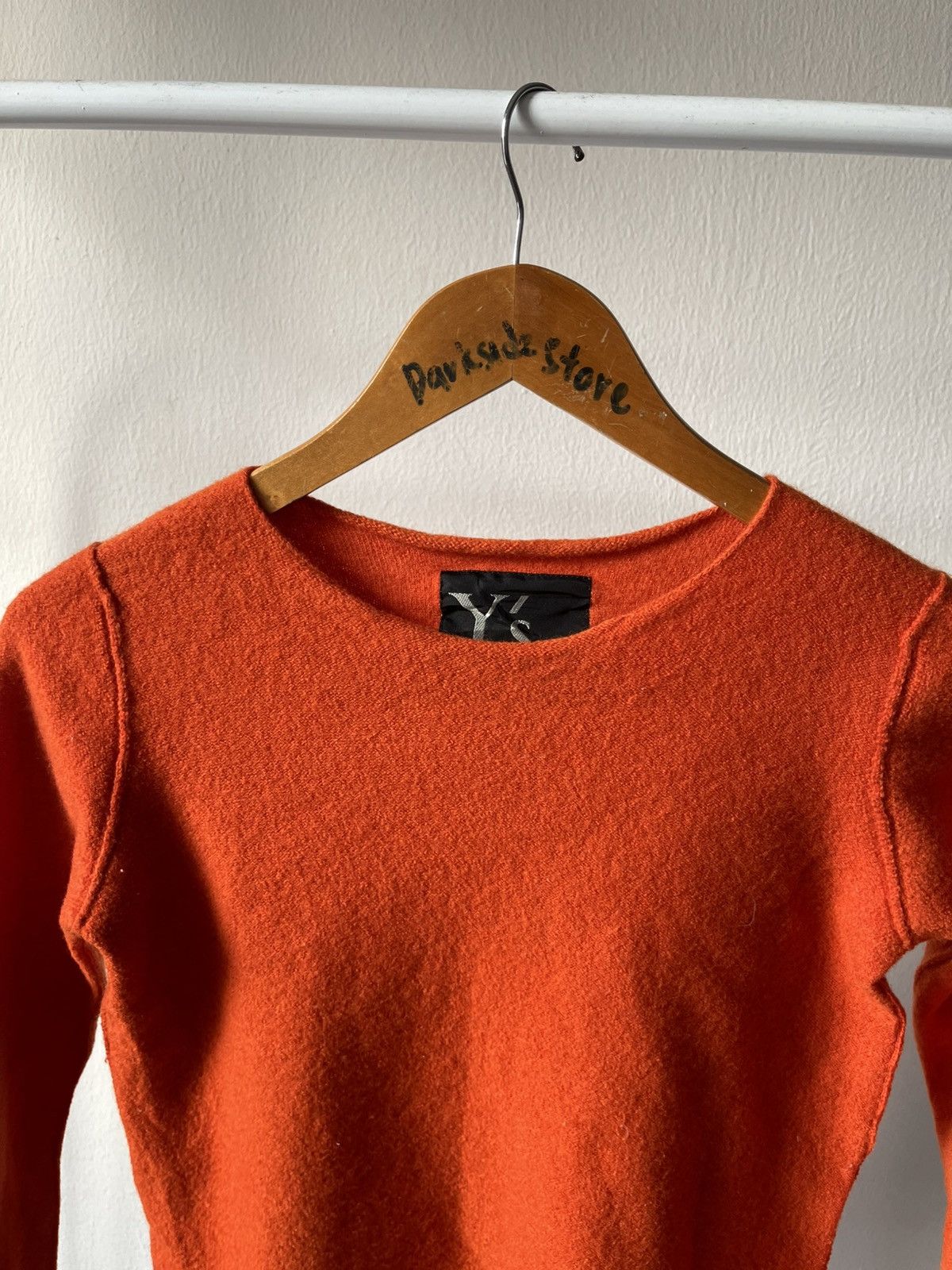 Yohji Yamamoto Ys Yohji Yamamoto Crop Wool Knit Size XS / US 0-2 / IT 36-38 - 3 Thumbnail