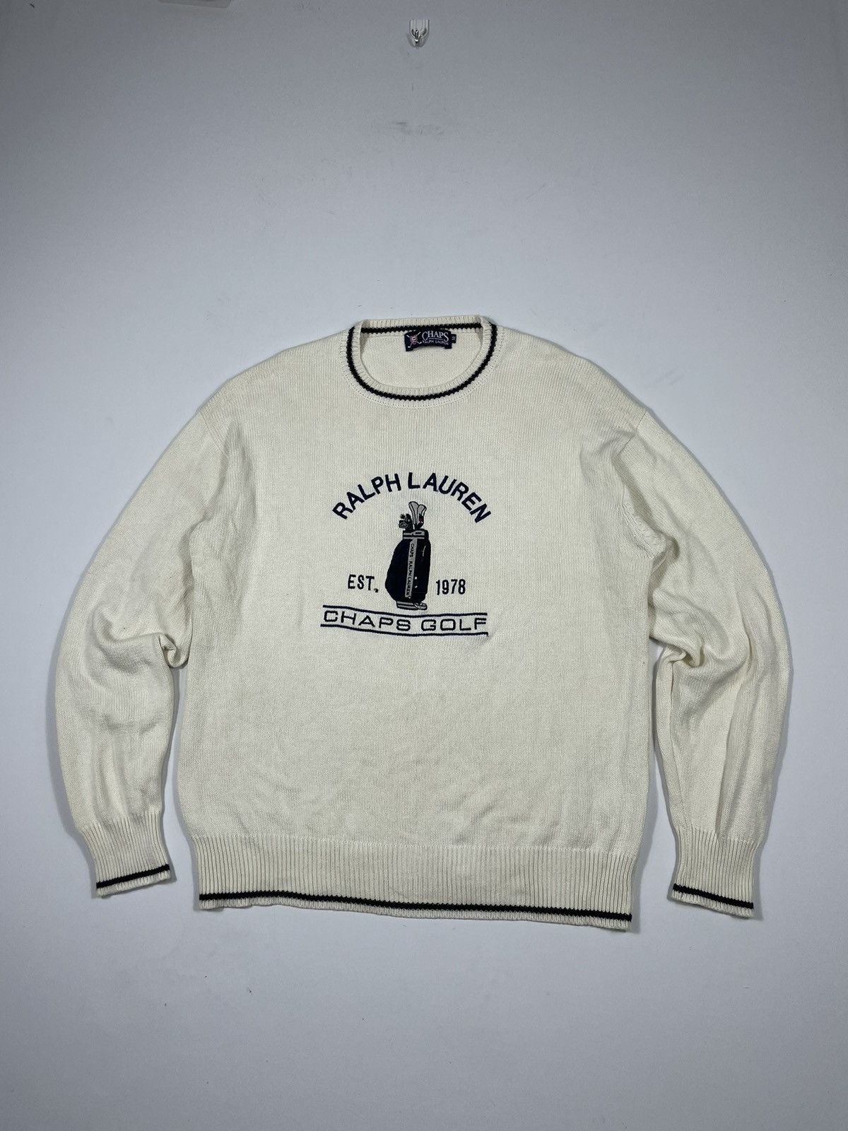 Polo Ralph Lauren Vintage POLO RALPH LAUREN CHAPS GOLF KNITWEAR Size US M / EU 48-50 / 2 - 1 Thumbnail