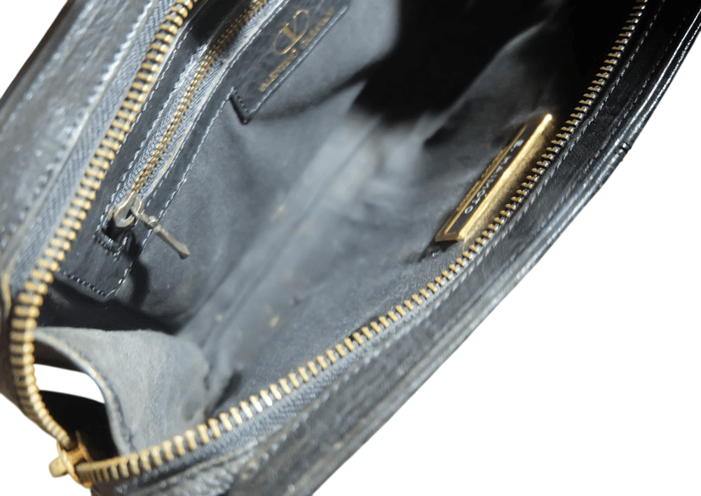 Gianni Valentino Vintage Valentino Garavani Leather Clutch Bag Size ONE SIZE - 8 Thumbnail