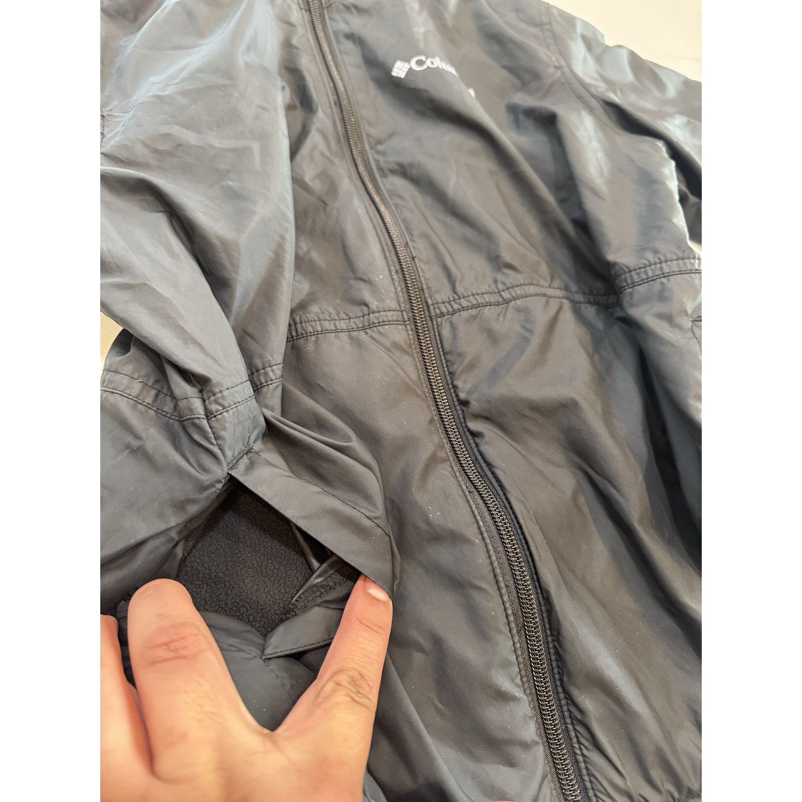Columbia Columbia Jacket Youth M (10/12) Hooded Full Zip Fleece Lined Size US M / EU 48-50 / 2 - 10 Thumbnail