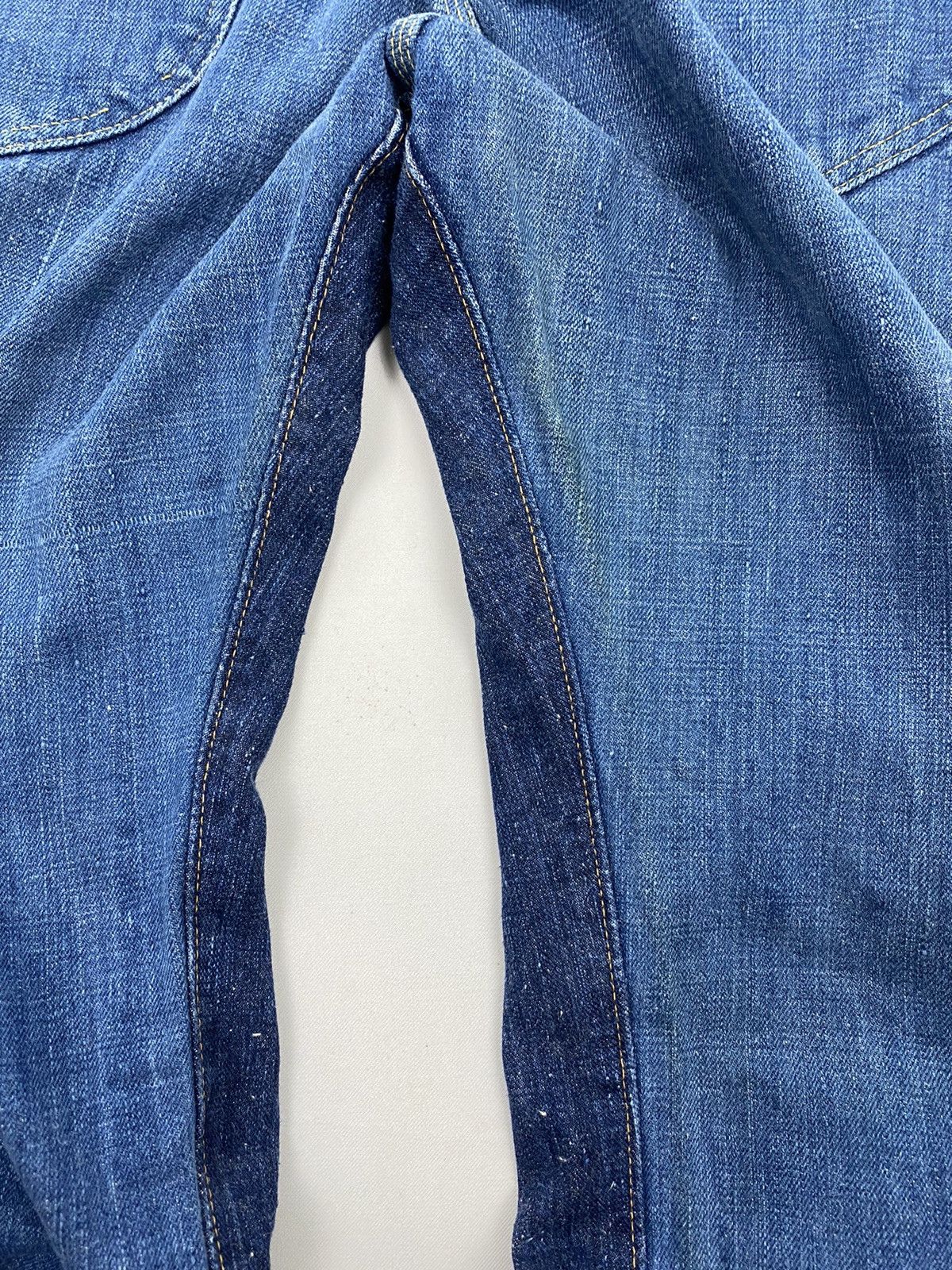 Sugar Cane Mihara Yasuhiro X Sugar Cane Selvedge Hybrid Flare Denim Size US 30 / EU 46 - 25 Thumbnail