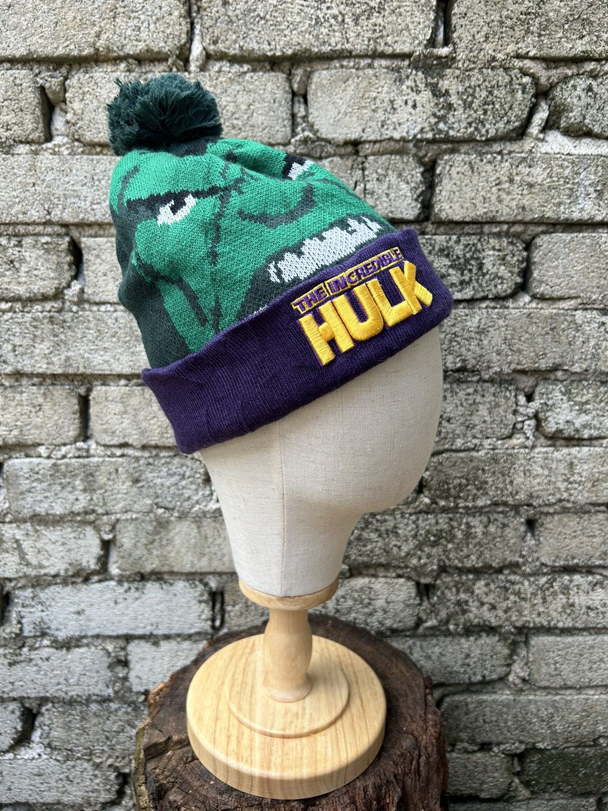 Marvel Comics Marvel Hulk x New era beanie Hats 🔥🔥 Size ONE SIZE - 5 Thumbnail
