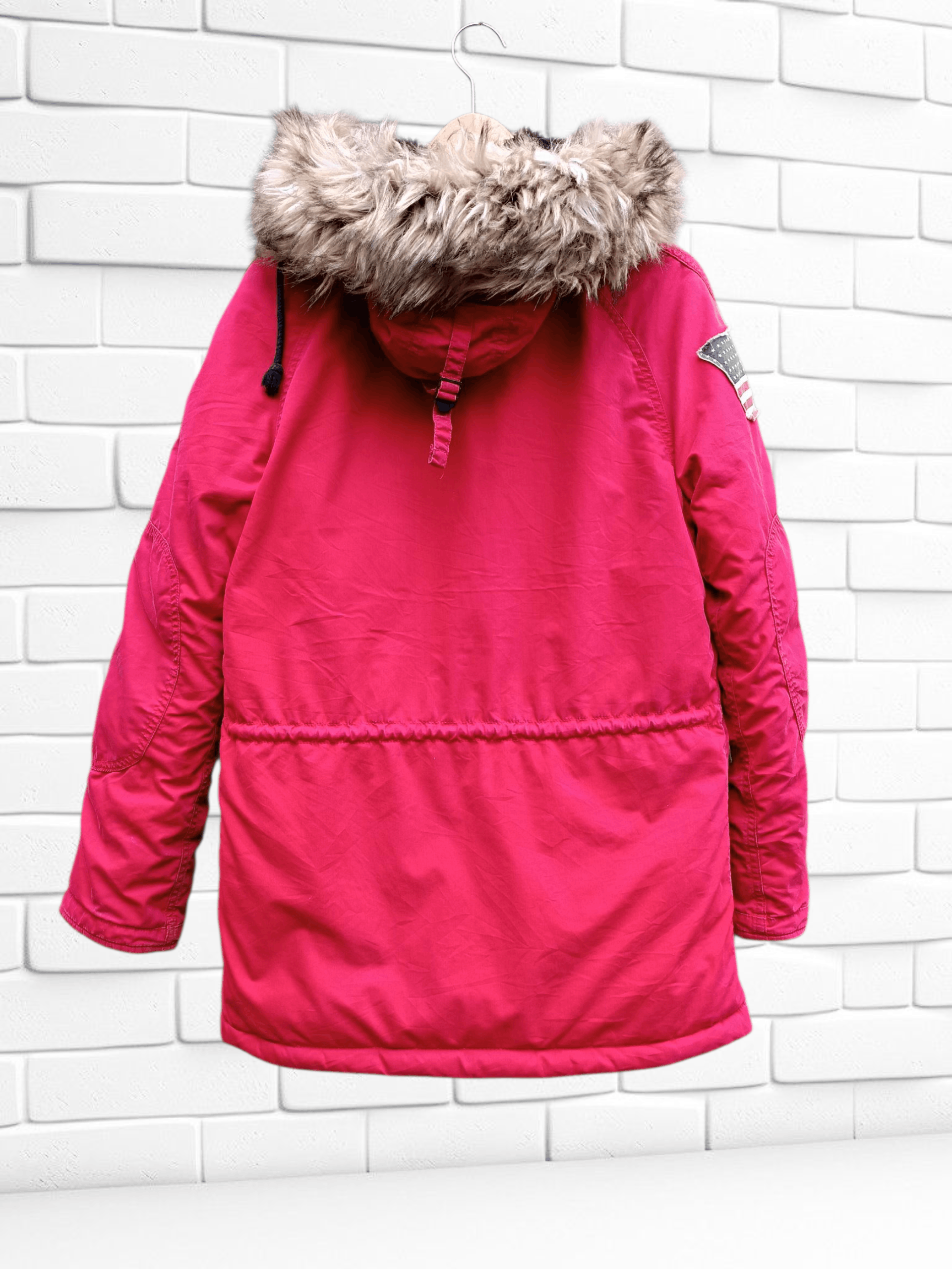 Denim & Supply Ralph Lauren Denim & Supply Ralph Lauren Fur Hoodie Down Jacket Size US M / EU 48-50 / 2 - 4 Thumbnail