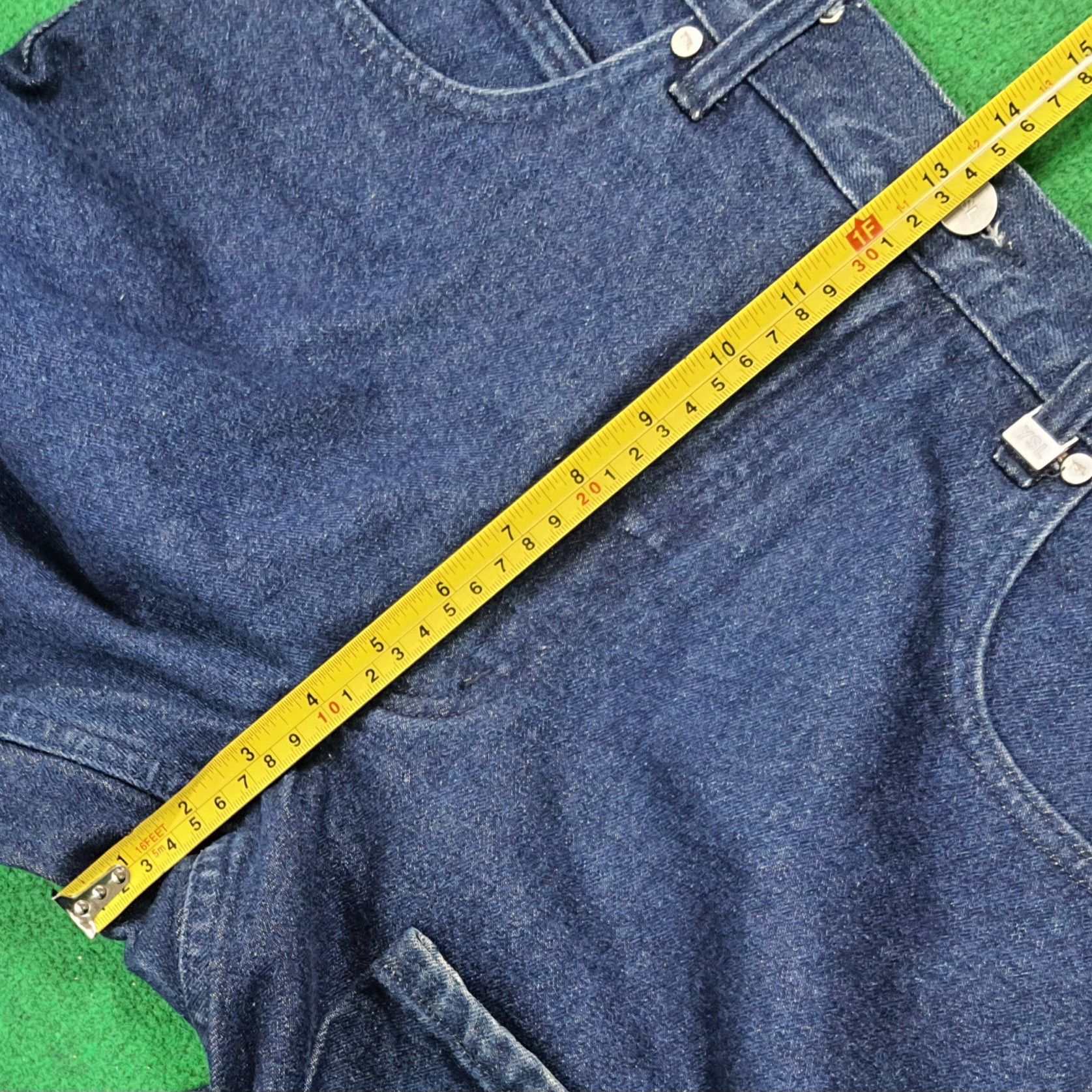 Yves Saint Laurent Vintage Saint Laurent Jeans YSL Designer Jeans C280N33 Size US 32 / EU 48 - 14 Thumbnail