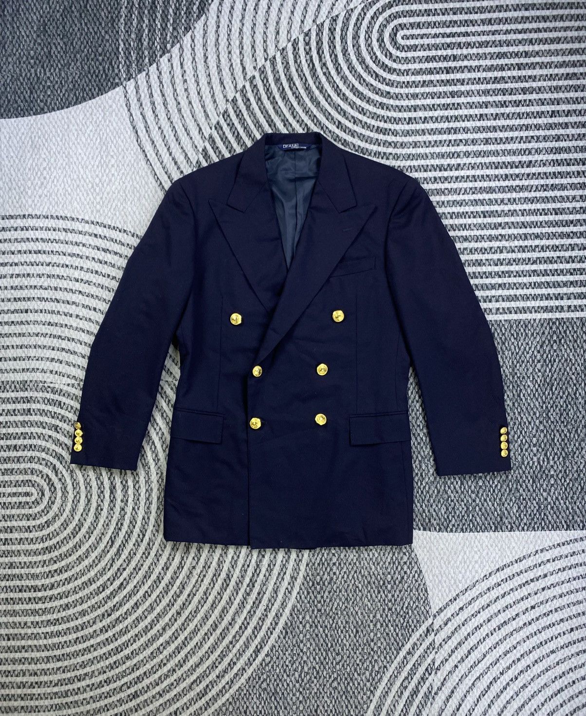 Polo Ralph Lauren Vintage Polo Ralph Lauren Double Collar Blazer Jacket Size US M / EU 48-50 / 2 - 1 Thumbnail
