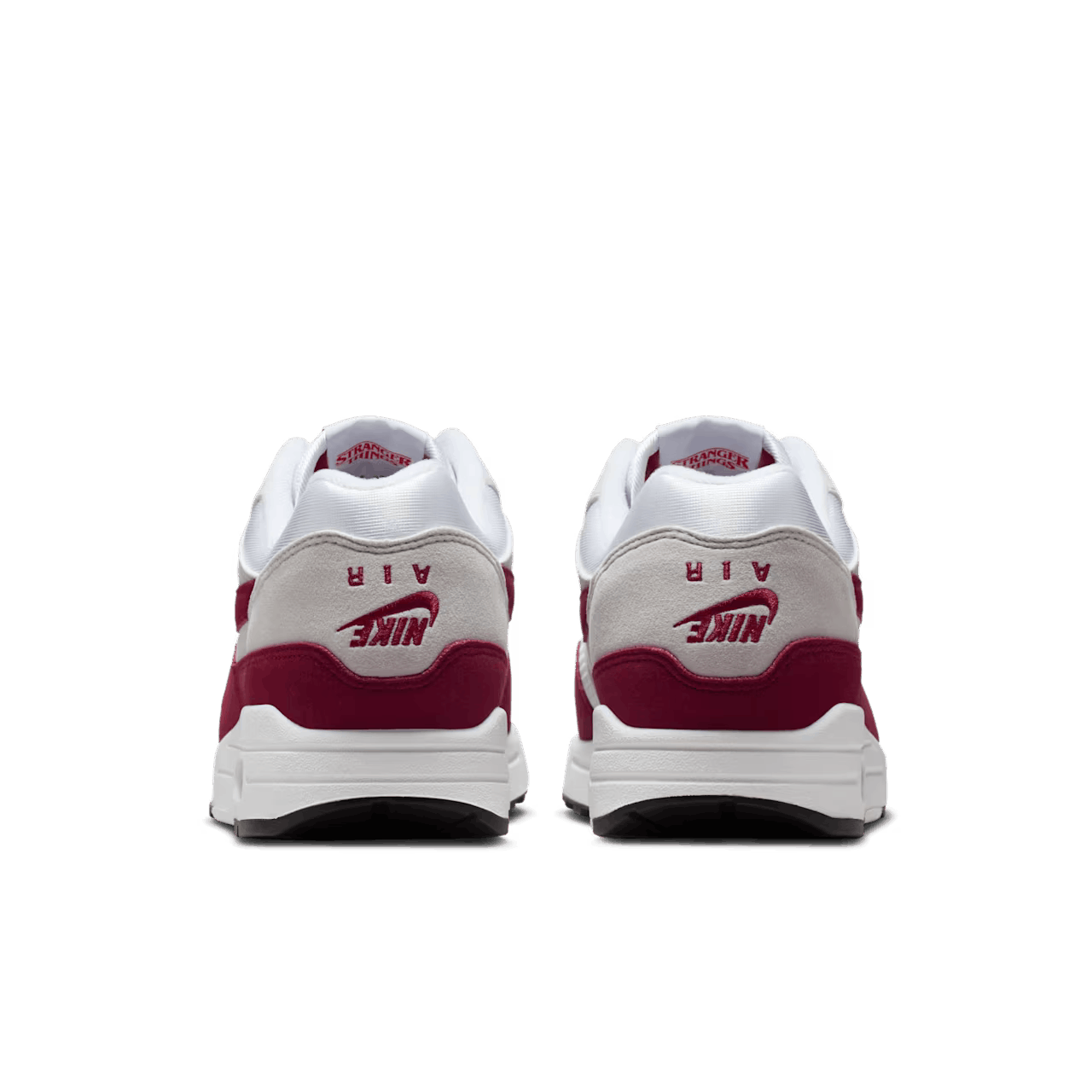 Nike Air Max 1 '87 x Stranger Things Team Maroon and Neutral Grey Size US 6 / EU 39 - 6 Thumbnail