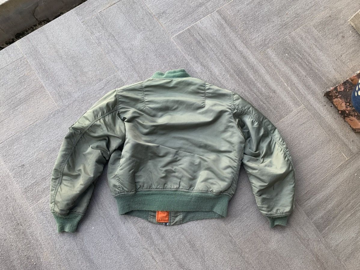 Alpha Industries × Vintage Alpha Industries MA-1 Patches Bomber Jacket Size US M / EU 48-50 / 2 - 3 Thumbnail