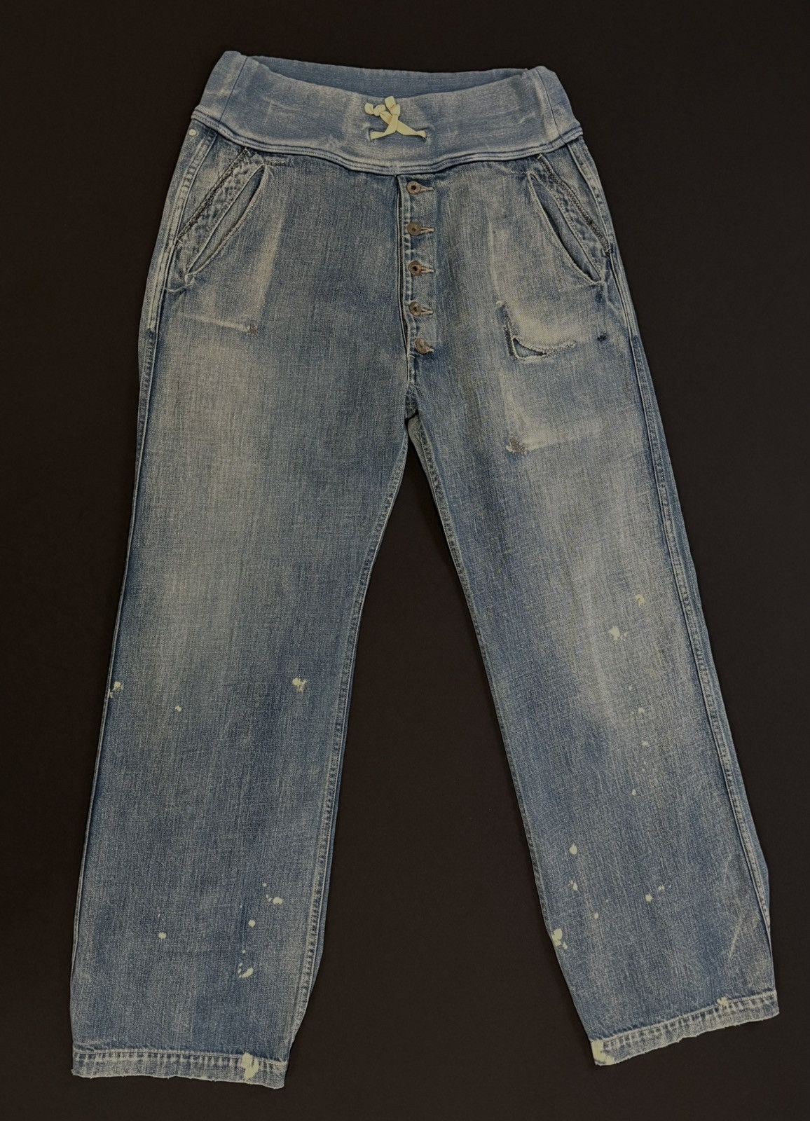 Kapital Kapital Kountry Prisoner Denim Pants Size US 34 / EU 50 - 2 Thumbnail