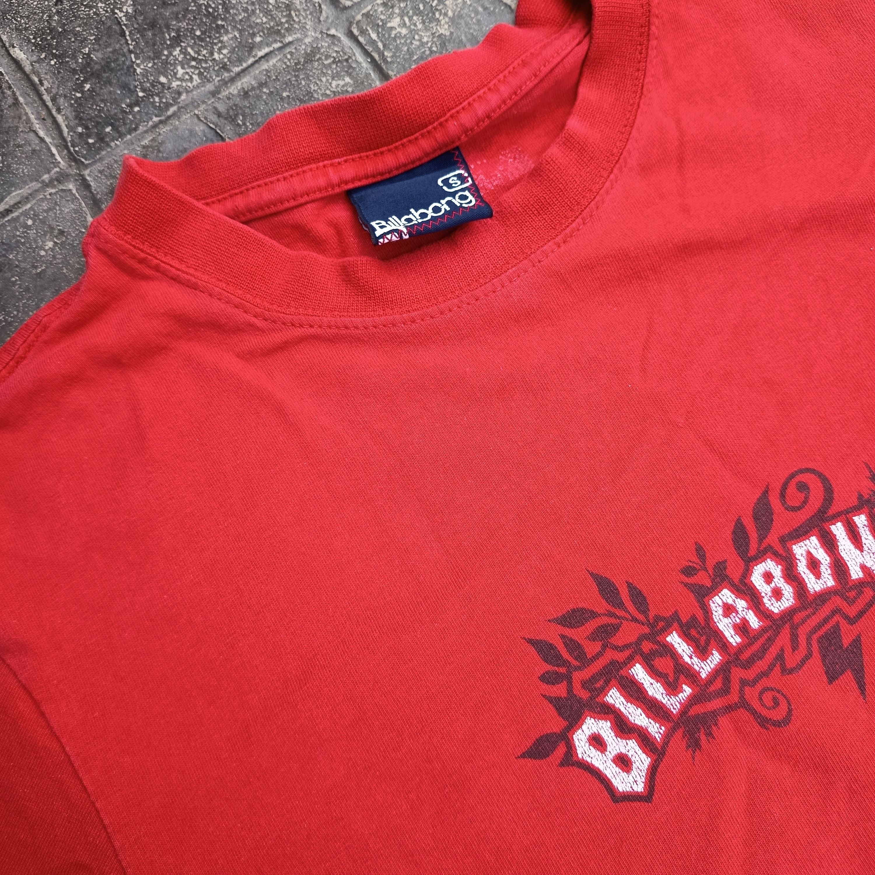 Billabong Billabong y2K red T-Shirts Size US M / EU 48-50 / 2 - 3 Thumbnail