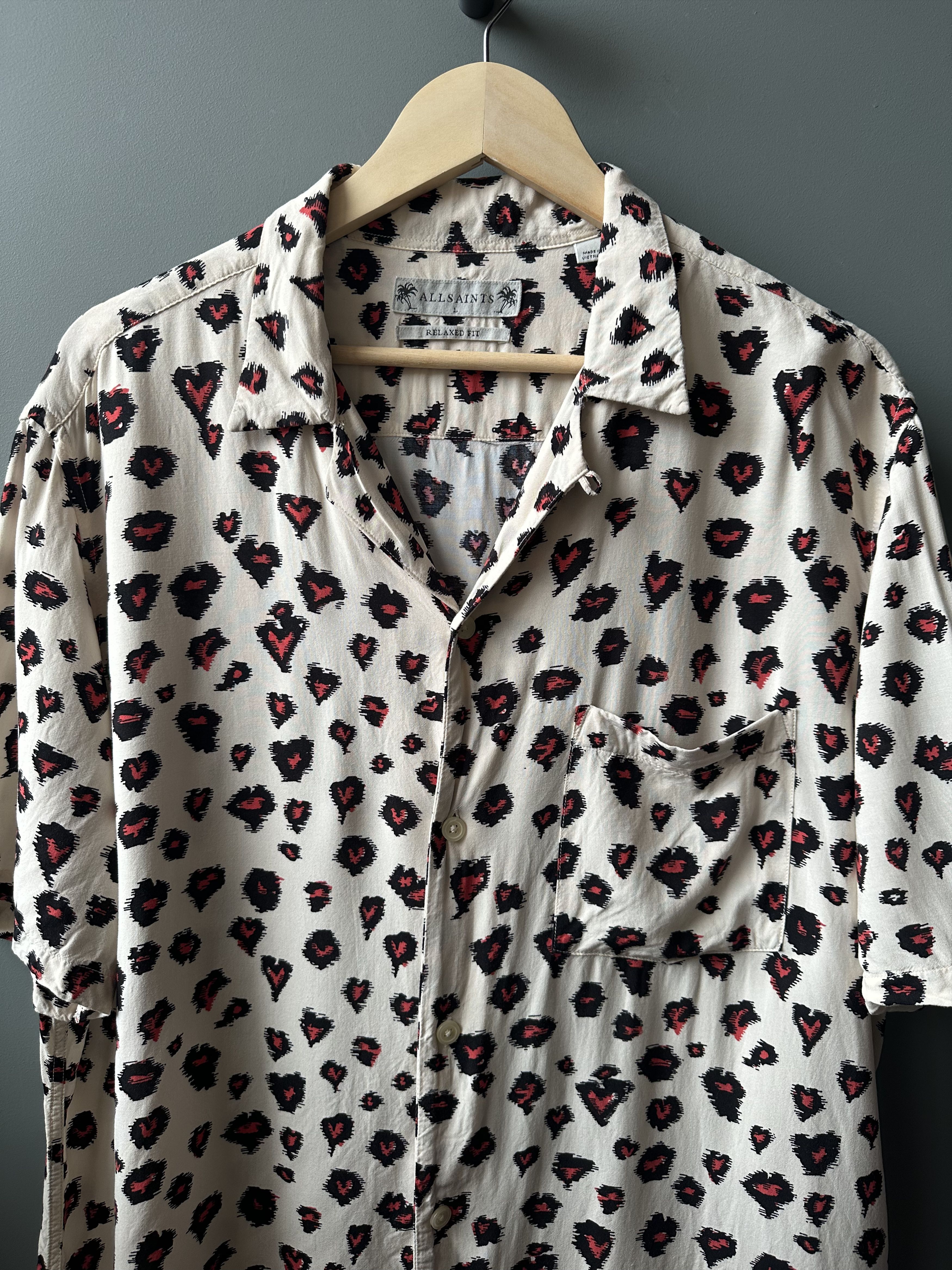 Allsaints Allsaints Romansu SS Shirt Size L Size US L / EU 52-54 / 3 - 2 Thumbnail