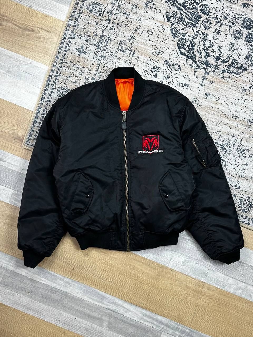 Vintage Vintage Dodge Flyer’s MA-1 bilateral Bomber Jacket Size US L / EU 52-54 / 3 - 2 Thumbnail