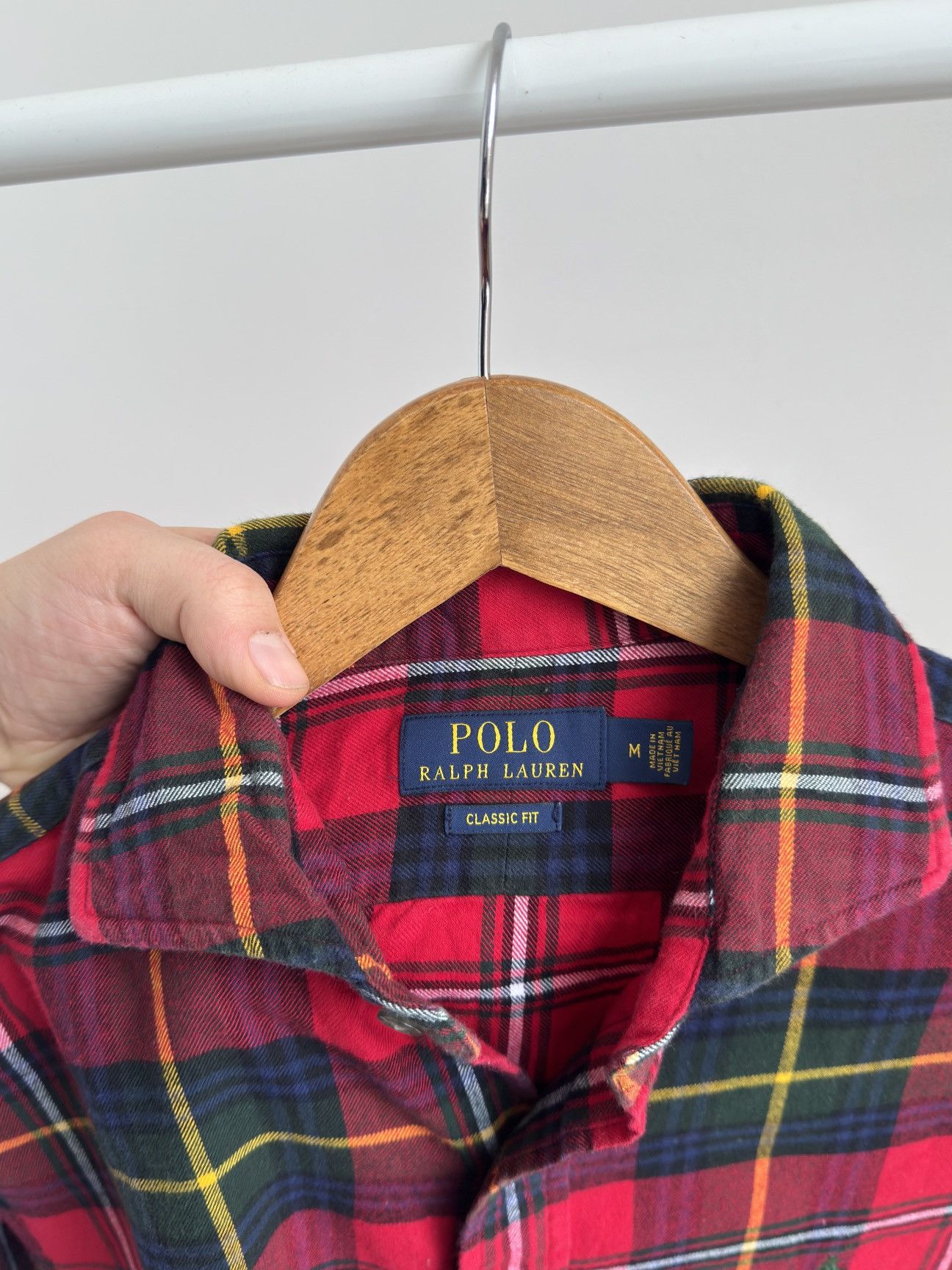 Polo Ralph Lauren Polo Ralph Lauren Plaid Checked Button Up Luxury Shirt Men Size US M / EU 48-50 / 2 - 9 Thumbnail