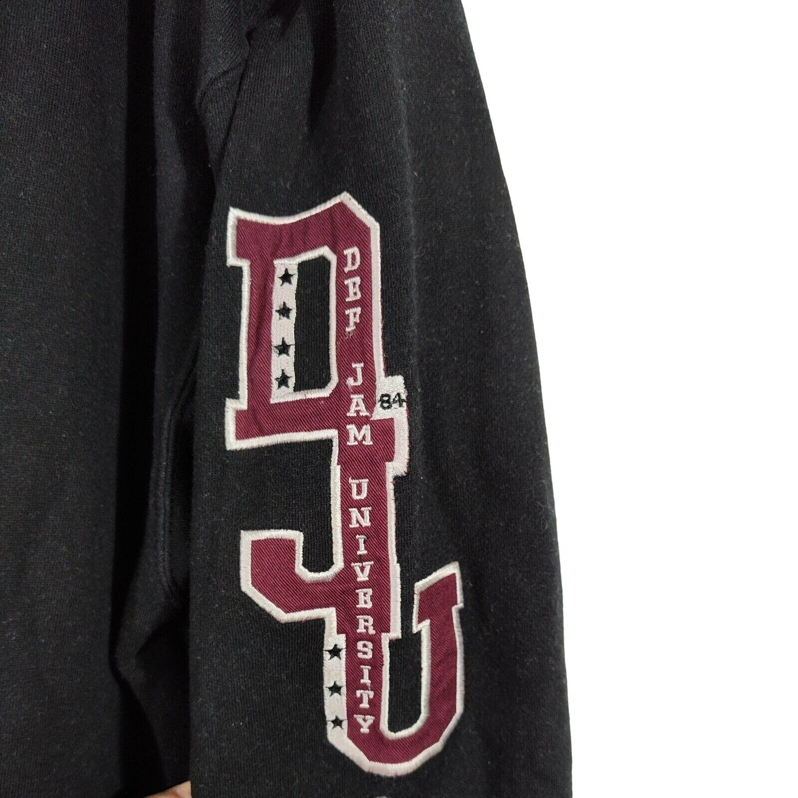 Other Vtg Def Jam University 84 Hood Open Robe Size M/L Black Size US L / EU 52-54 / 3 - 3 Thumbnail