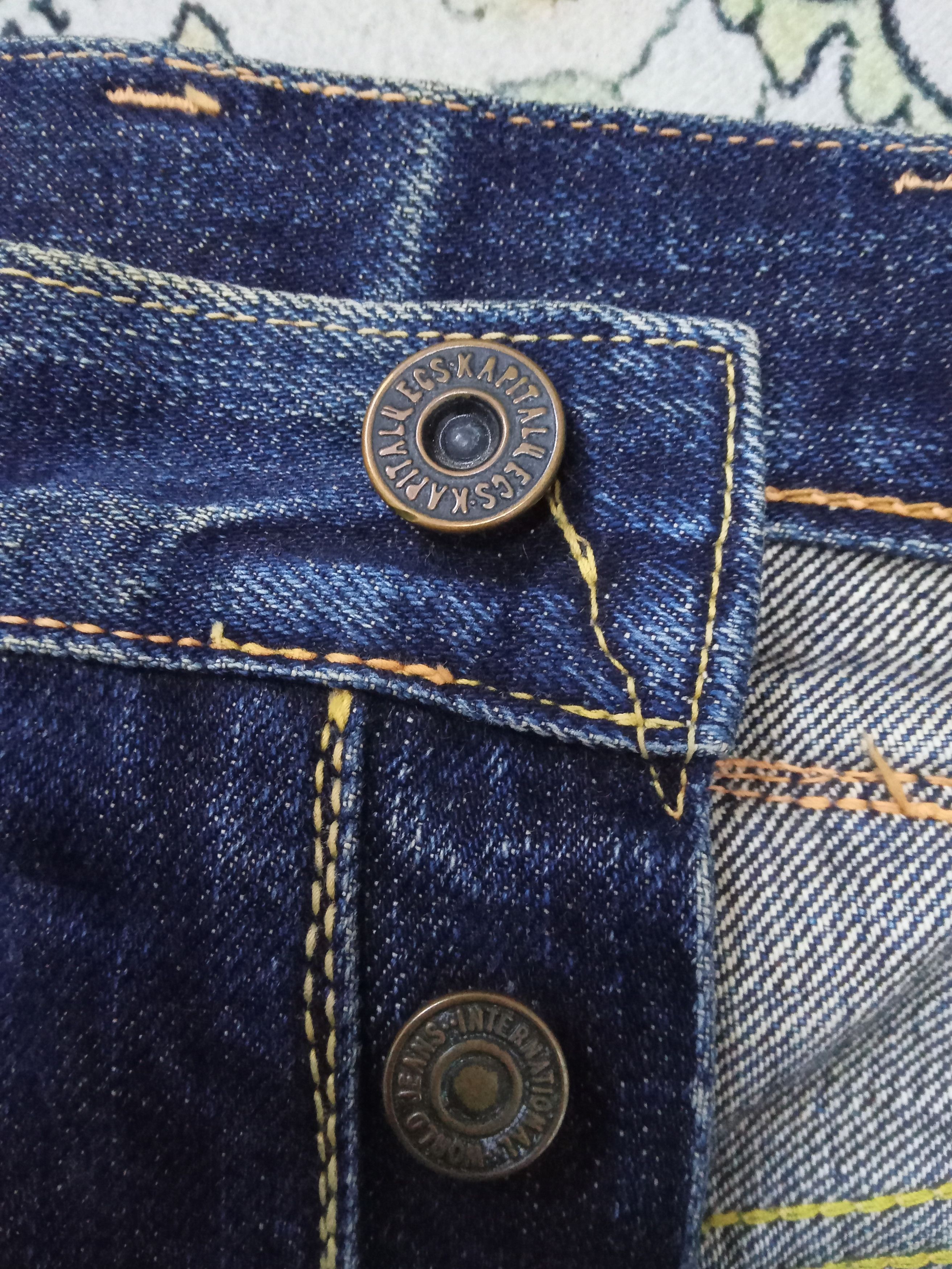Kapital Kapital Redline Selvedge With Buckle Back Rare Jeans Size US 32 / EU 48 - 9 Thumbnail