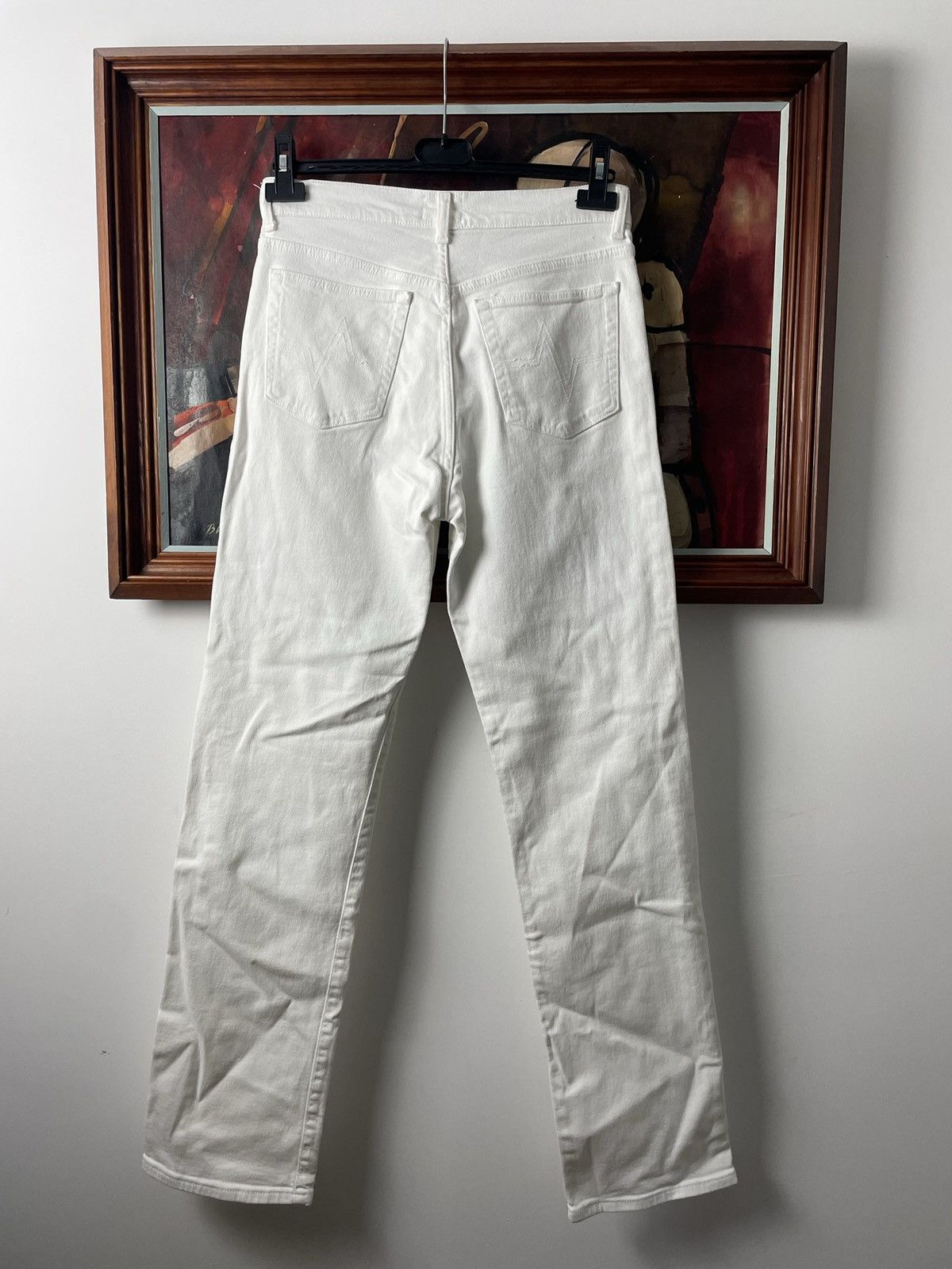 Iceberg Vintage Iceberg White Archival Avant Garde Jeans Denim 90s Size US 32 / EU 48 - 2 Thumbnail