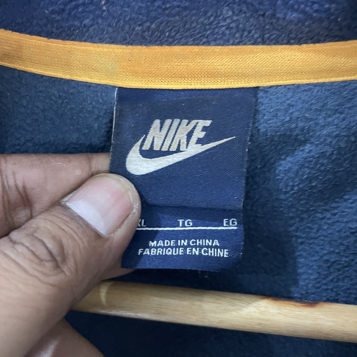 Nike × Vintage Vintage Nike Embroidery Small Logo Vest Size US L / EU 52-54 / 3 - 5 Thumbnail