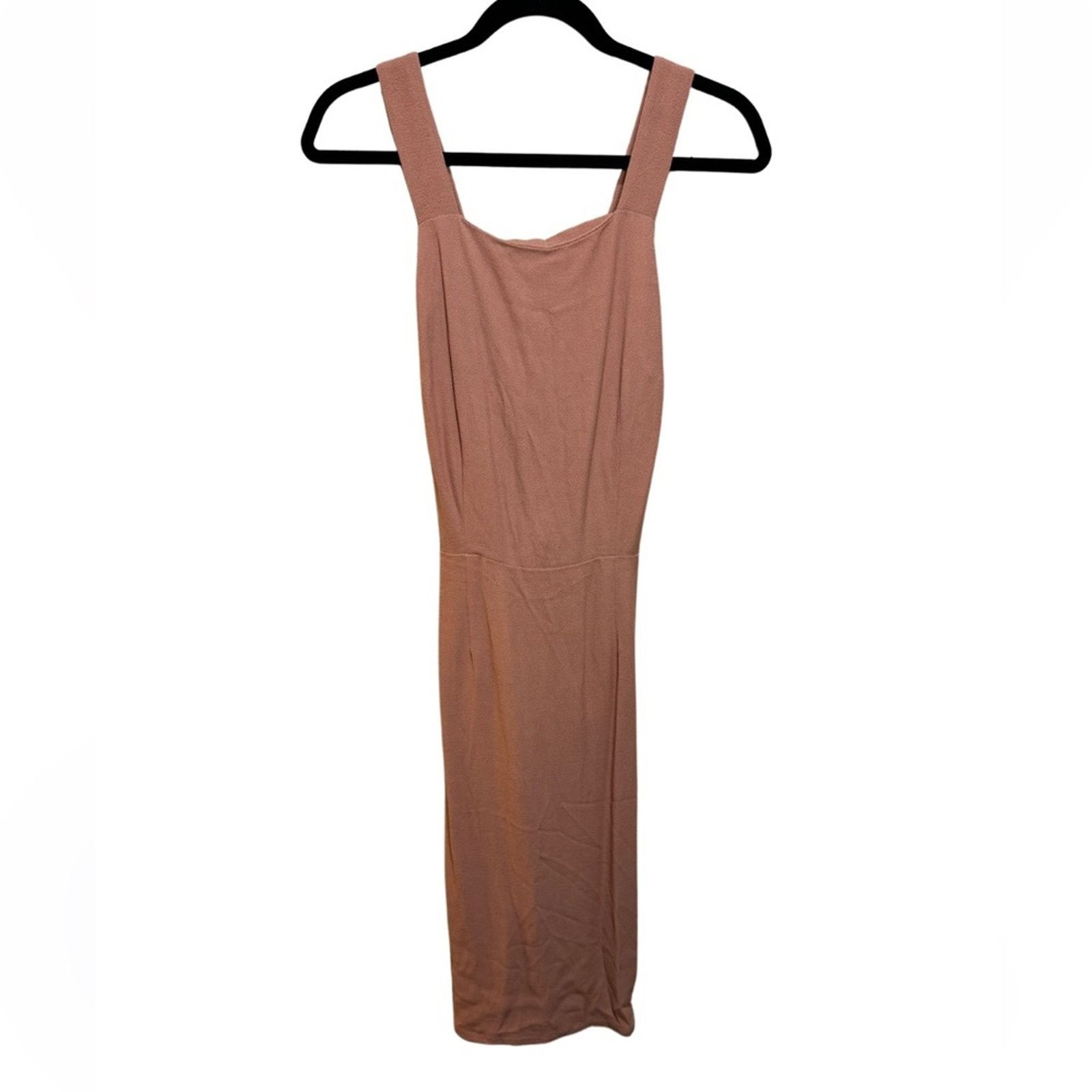 Reformation Reformation Chloe Midi Dress in Buff Size 6 Size M / US 6-8 / IT 42-44 - 1 Thumbnail