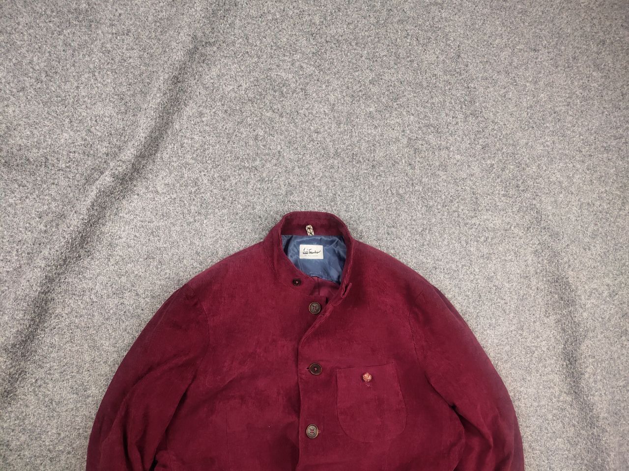 Other Luis Trenker Design Pontoglio Corduroy Button Blazer Jacket Size US L / EU 52-54 / 3 - 3 Thumbnail