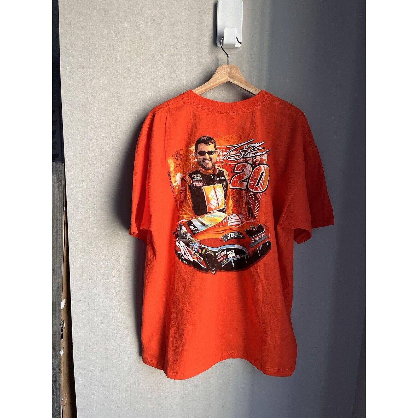 NASCAR VINTAGE NASCAR TONY STEWART #20 HOME DEPOT RACING TEE 2XL Size US XXL / EU 58 / 5 - 3 Thumbnail