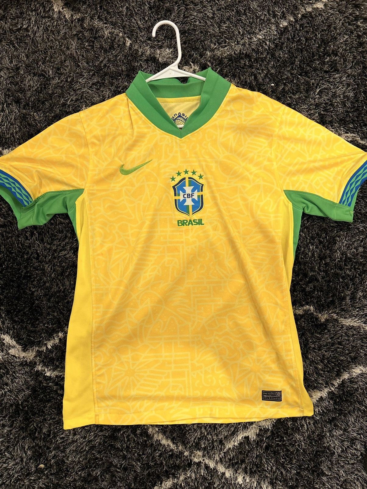 Nike Brazil Jersey Size US M / EU 48-50 / 2 - 1 Thumbnail