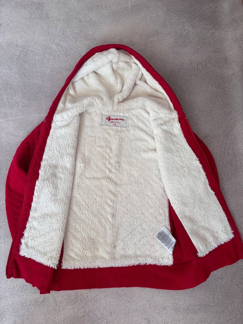 Guess × Japanese Brand Guess Fur Faux Fur LGG style hoodie Size L / US 10 / IT 46 - 2 Thumbnail