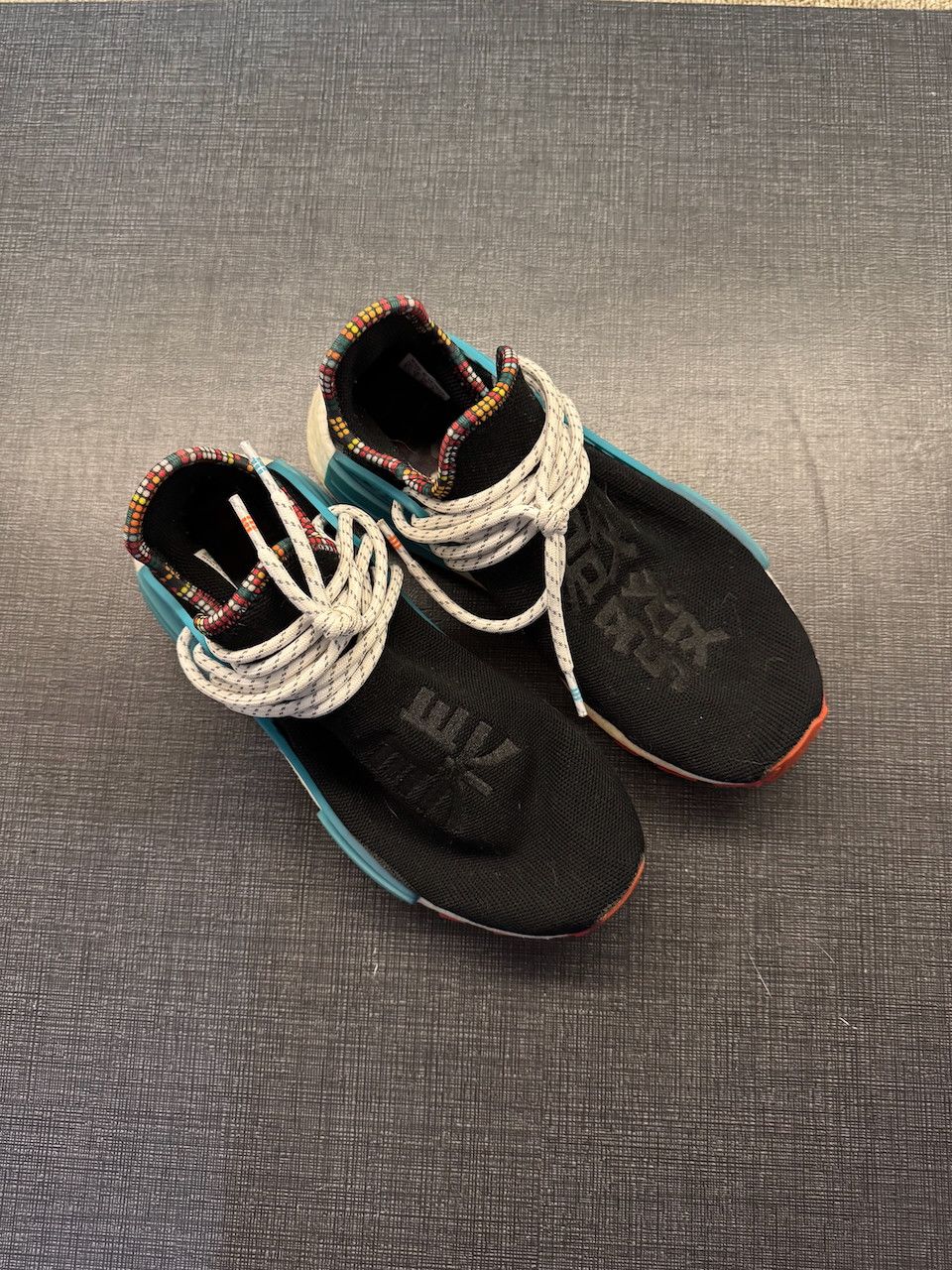 Adidas × Pharrell adidas Originals x Pharrell Williams Solar Hu NMD Black Size US 6.5 / EU 39-40 - 5 Thumbnail