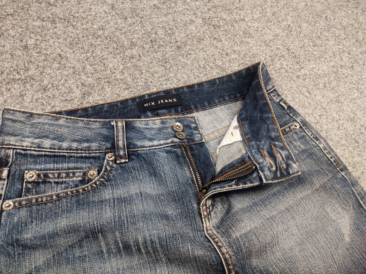 Le Grande Bleu (L.G.B.) le grande bleu (l.g.b.) Style Mini Skirt Vintage denim Y2K Size 28" / US 6 / IT 42 - 10 Thumbnail