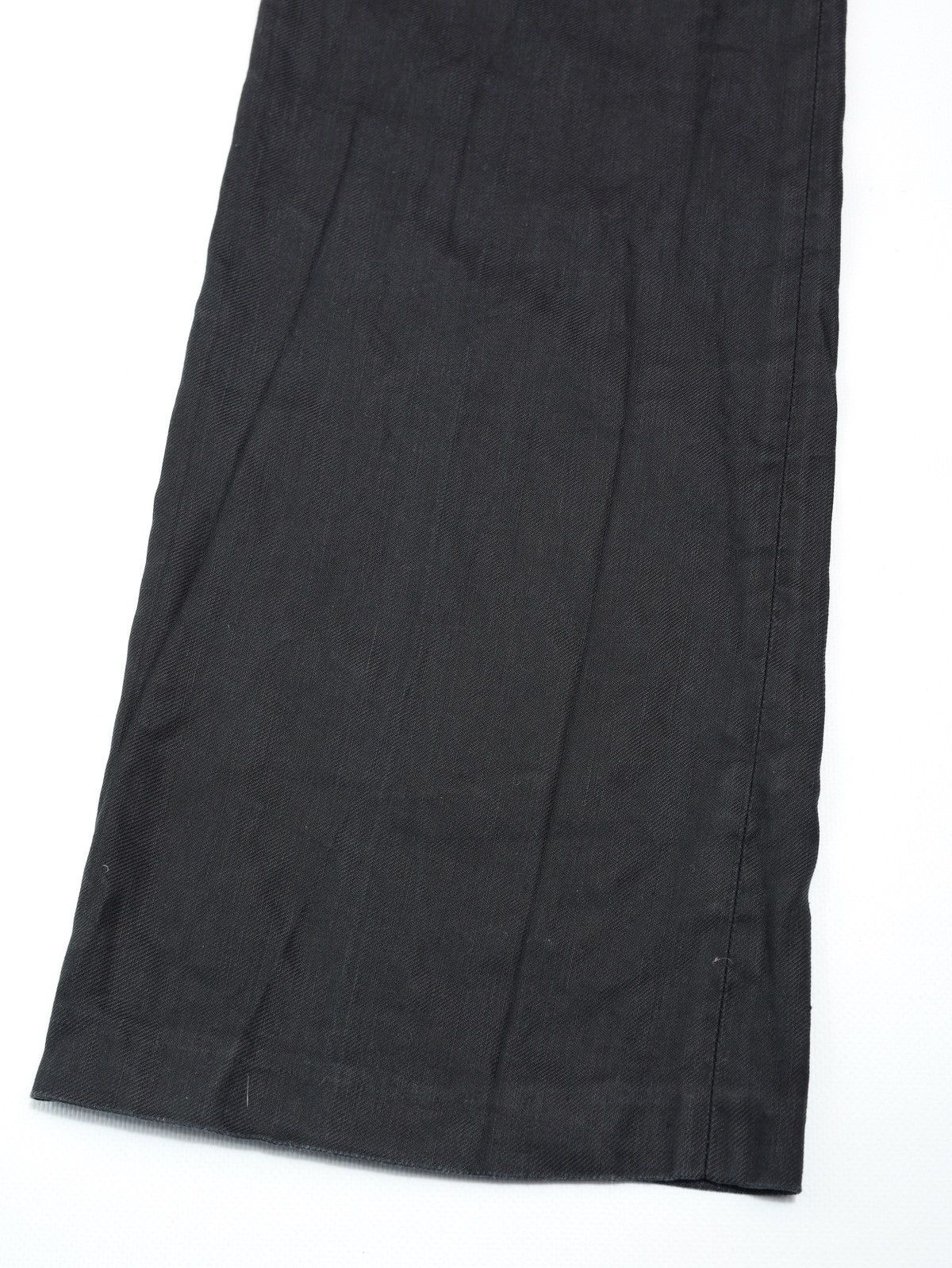 Gucci Gucci Hemp Silk Washed Black Pants Trousers Size 26" / US 2 / IT 38 - 16 Thumbnail