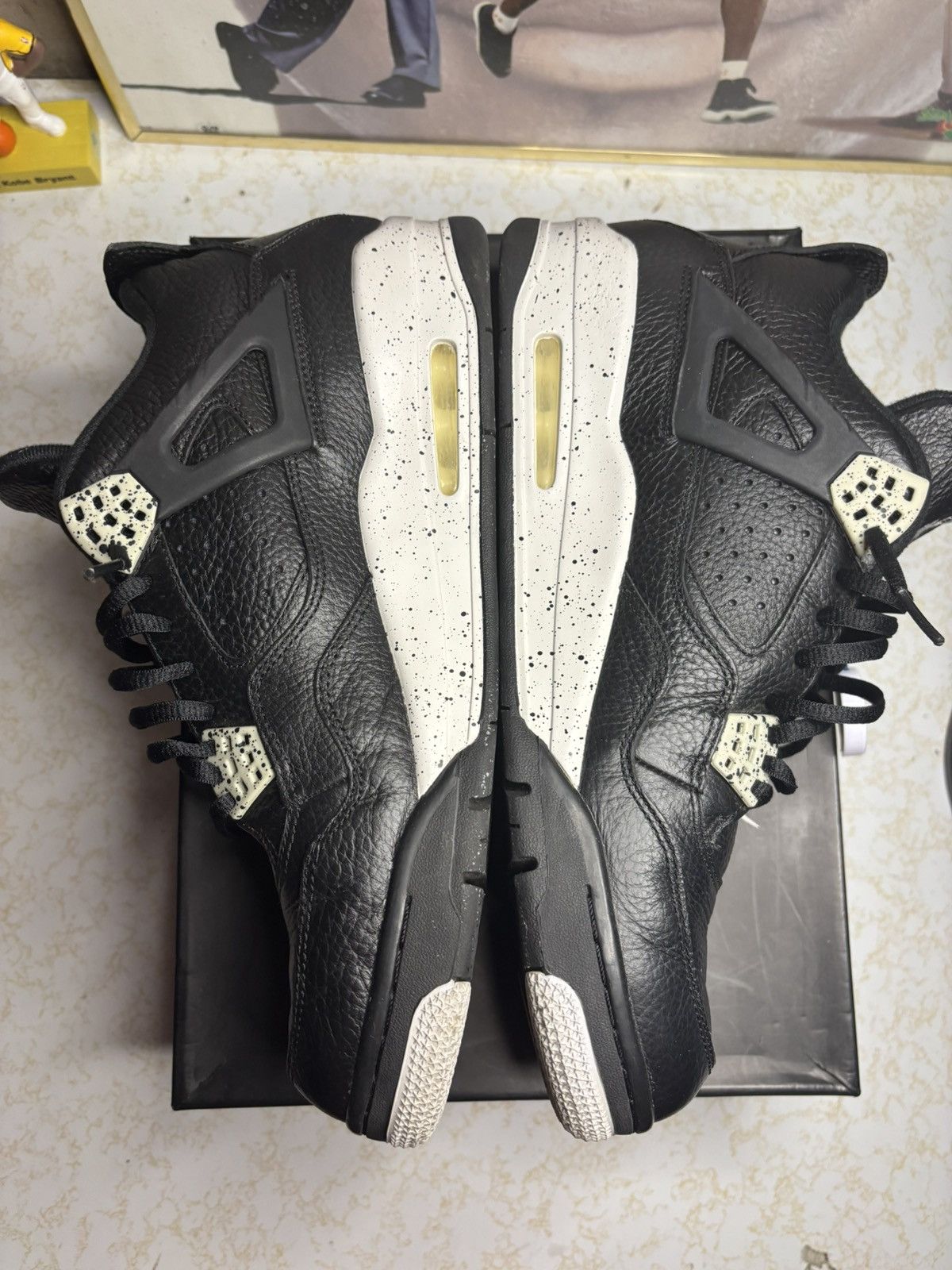 Jordan Brand Air Jordan 4 Retro oreo Size US 12 / EU 45 - 3 Thumbnail