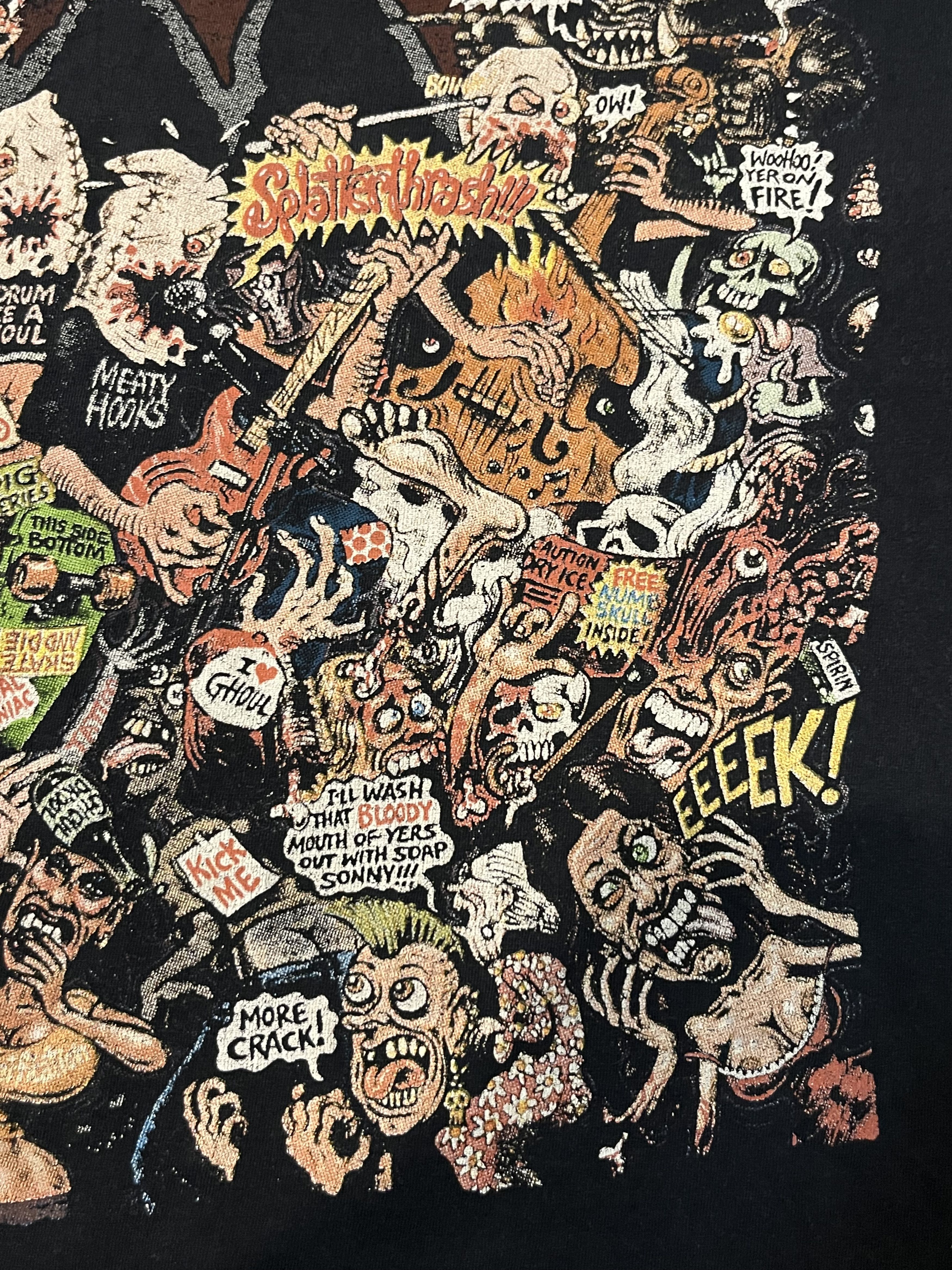Band Tees × Vintage Ghoul band Promo Tee Thrash Death metal Comedy Shock Rock Size US M / EU 48-50 / 2 - 6 Thumbnail