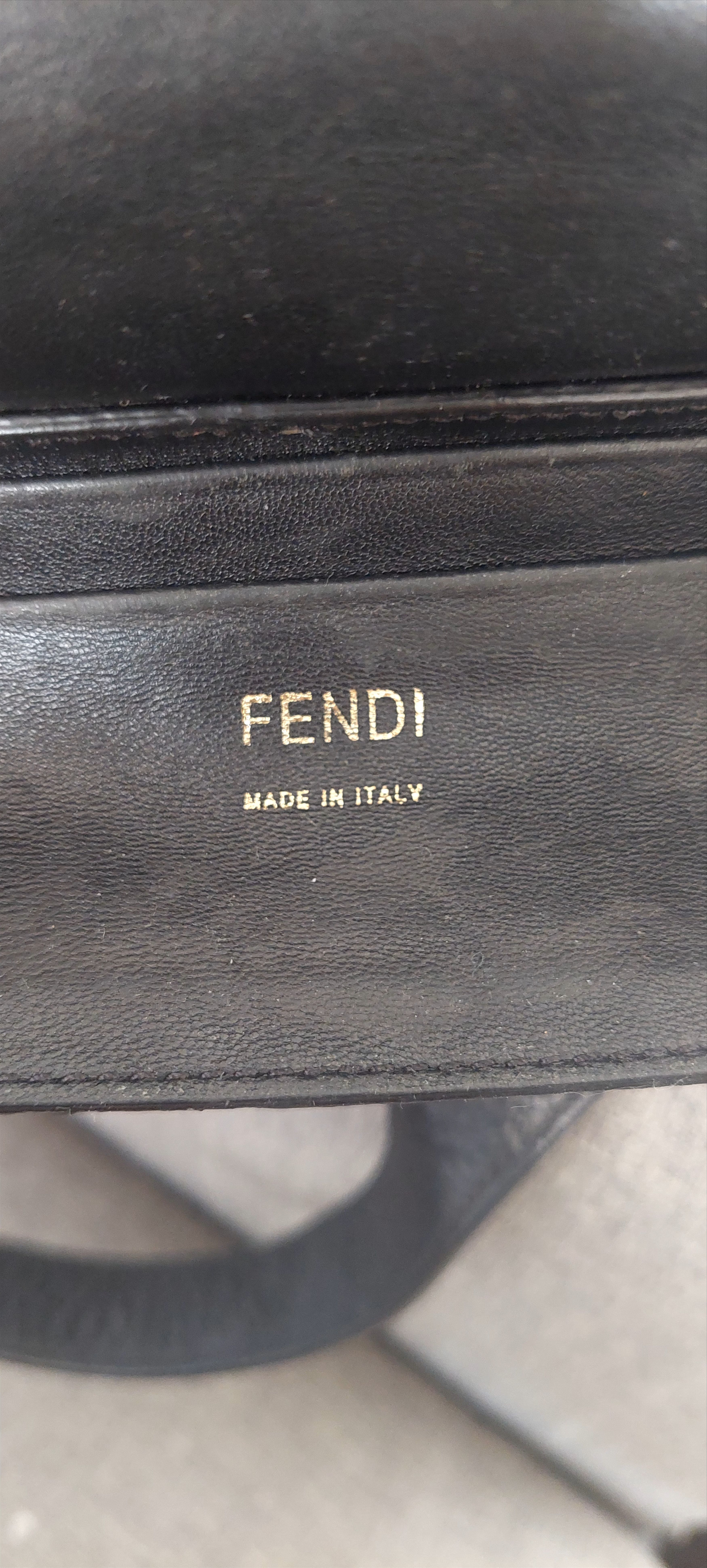 Fendi Fendi Baguette Black Leather Bag Belt Size ONE SIZE - 6 Thumbnail