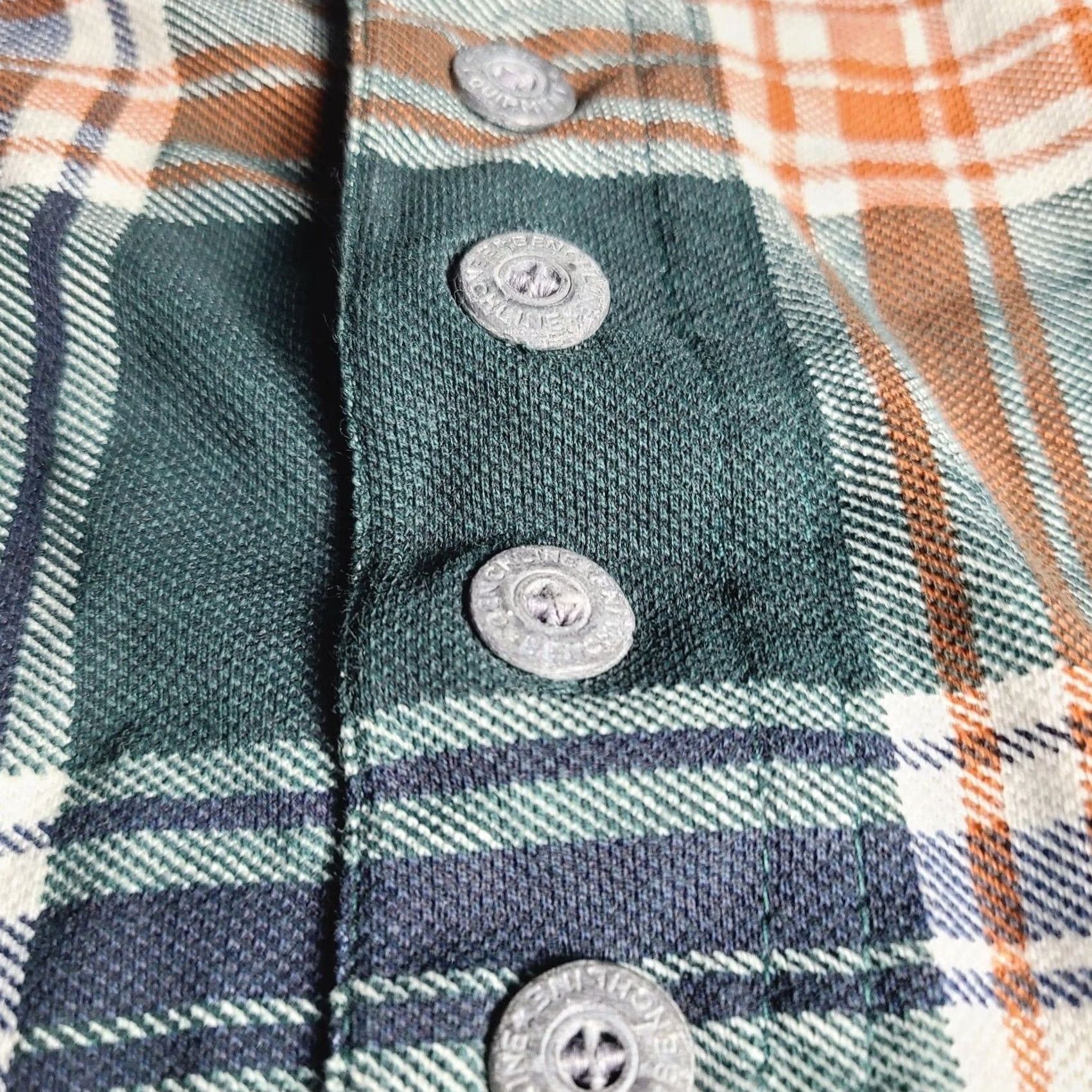Vintage VINTAGE Benchline Mens Polo Shirt Short Sleeve Check 90s Green Brown M Mens Size US M / EU 48-50 / 2 - 5 Thumbnail