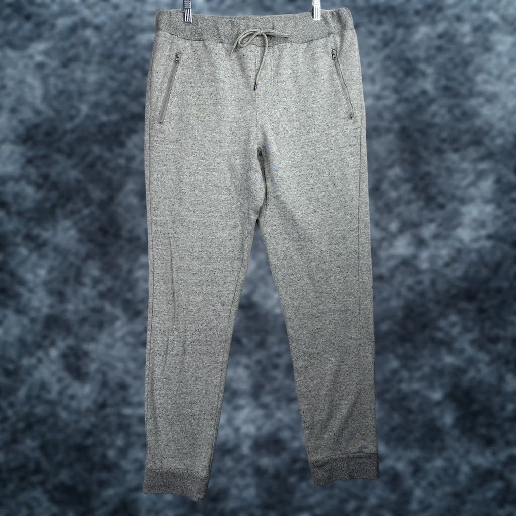 Ring Of Fire Ring Of Fire Jogger Pants Mens XL Gray Heather Drawstring Knit Sweatpants Size US 36 / EU 52 - 1 Thumbnail