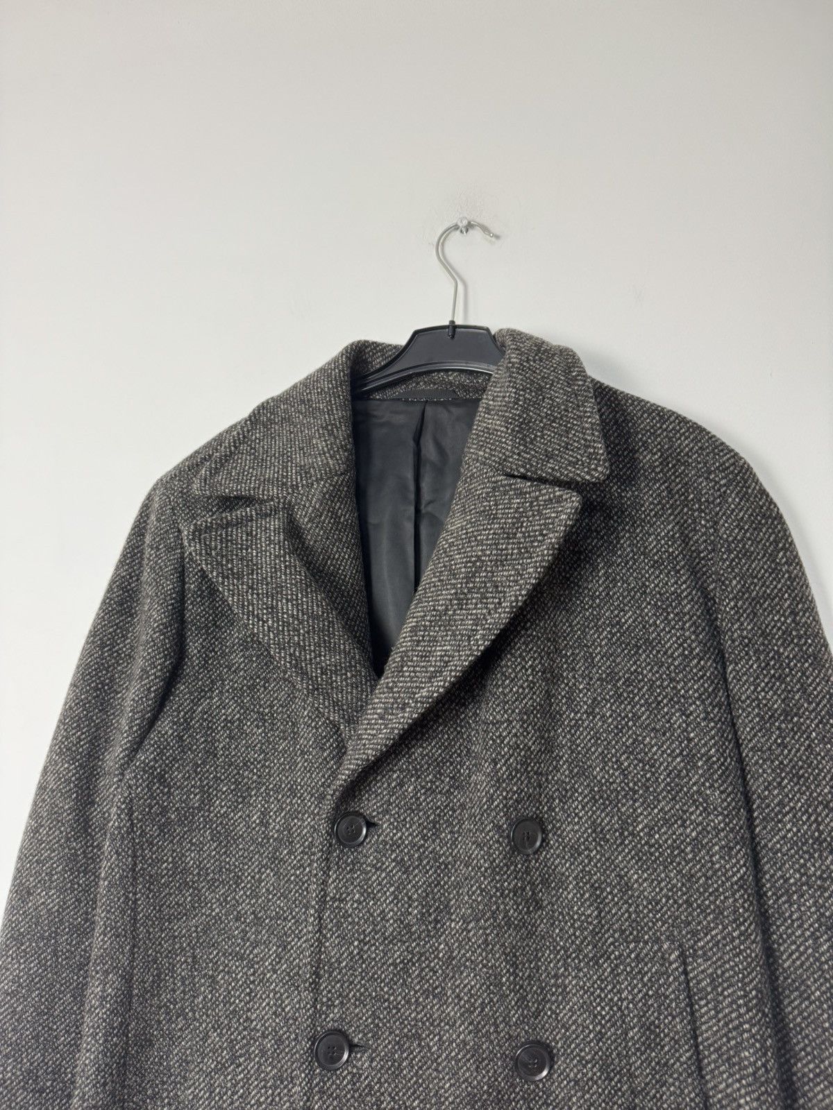 Hugo Boss Hugo Boss Cashmere Wool Double Breasted Coat Size US L / EU 52-54 / 3 - 12 Thumbnail