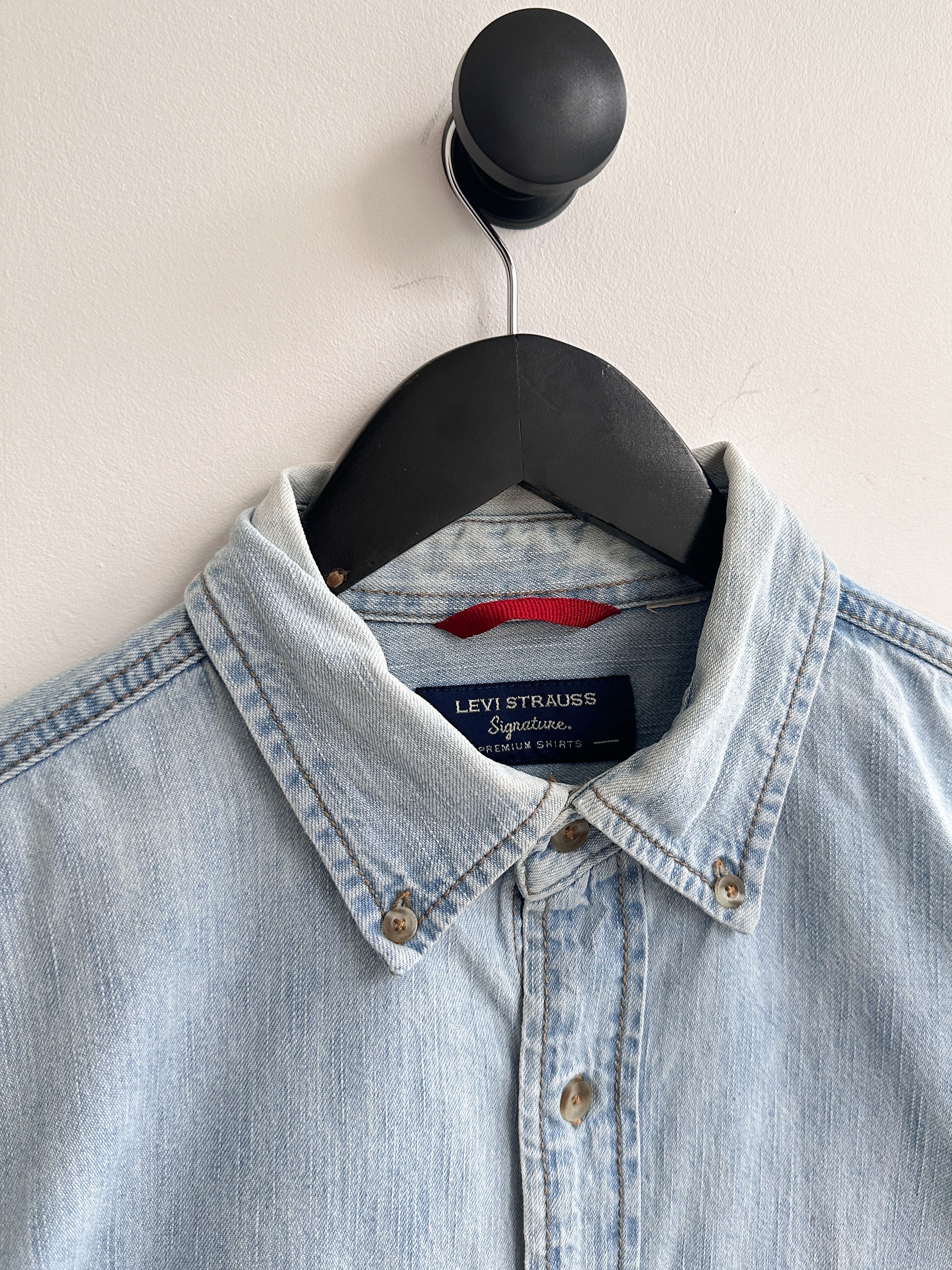 Levi's Vintage Levi's Denim Shirt Size US L / EU 52-54 / 3 - 6 Thumbnail