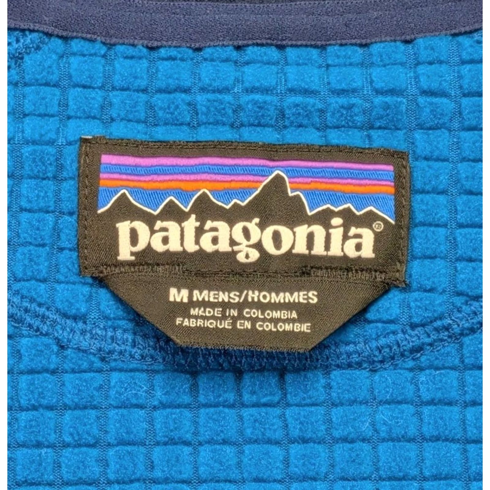 Patagonia VINTAGE Patagonia R1 Tech Face Hoody Jacket Regulator Hooded Grid Fleece Medium Blue 90s Mens Size US M / EU 48-50 / 2 - 4 Thumbnail