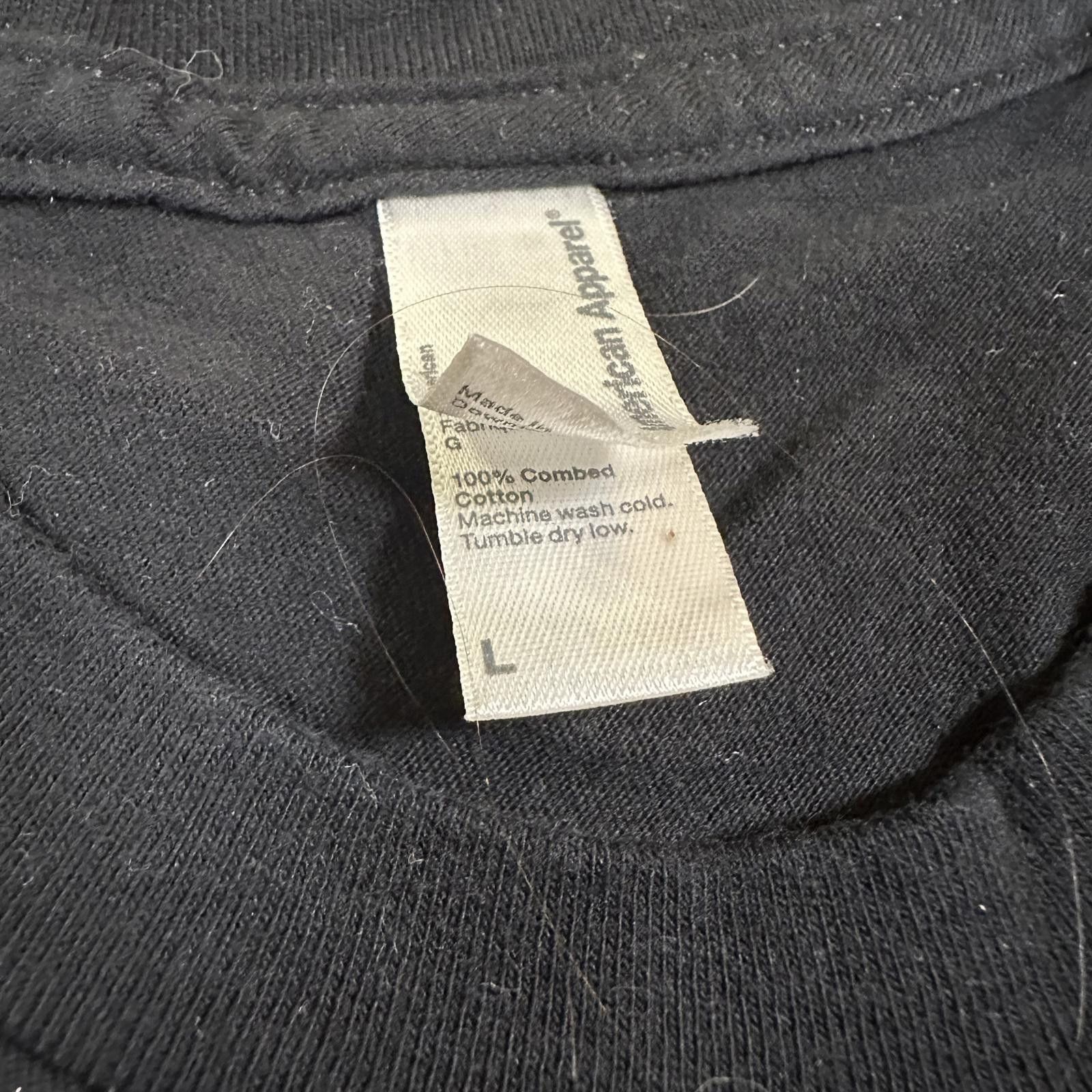 American Apparel American Apparel Men T-Shirt Large Black Don't Be So Clothes Size US L / EU 52-54 / 3 - 4 Thumbnail