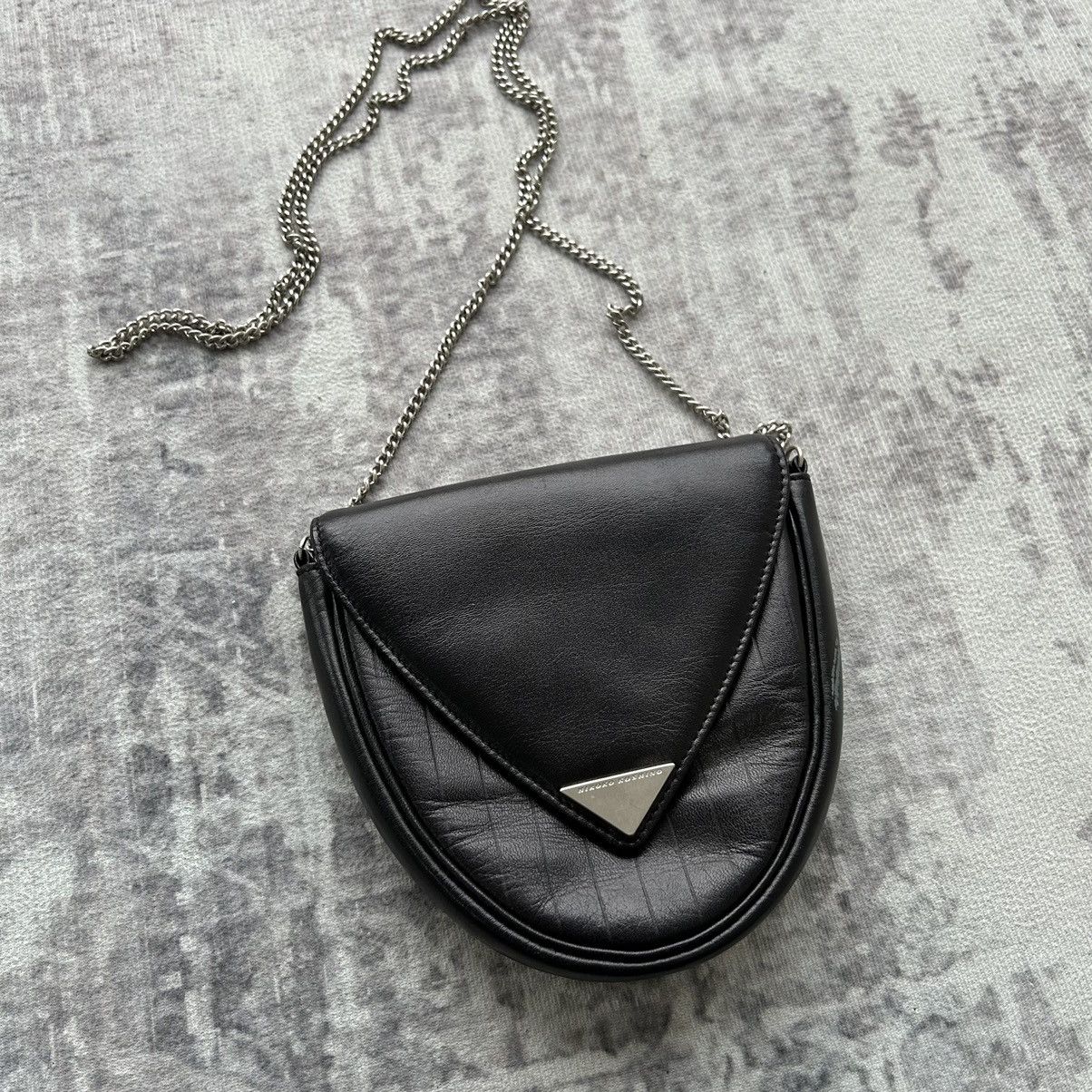 Hiroko Koshino Homme Hiroko Koshino Japanese Chain Sling Bag Prada Style Size ONE SIZE - 4 Thumbnail