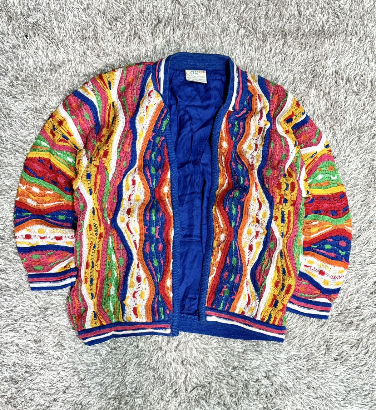 Coogi STEAL! CRAZY COOGI 10-12 YEAR KIDS 3D CABLE CARDIGAN/JACKET Size US XXS / EU 40 - 1 Thumbnail