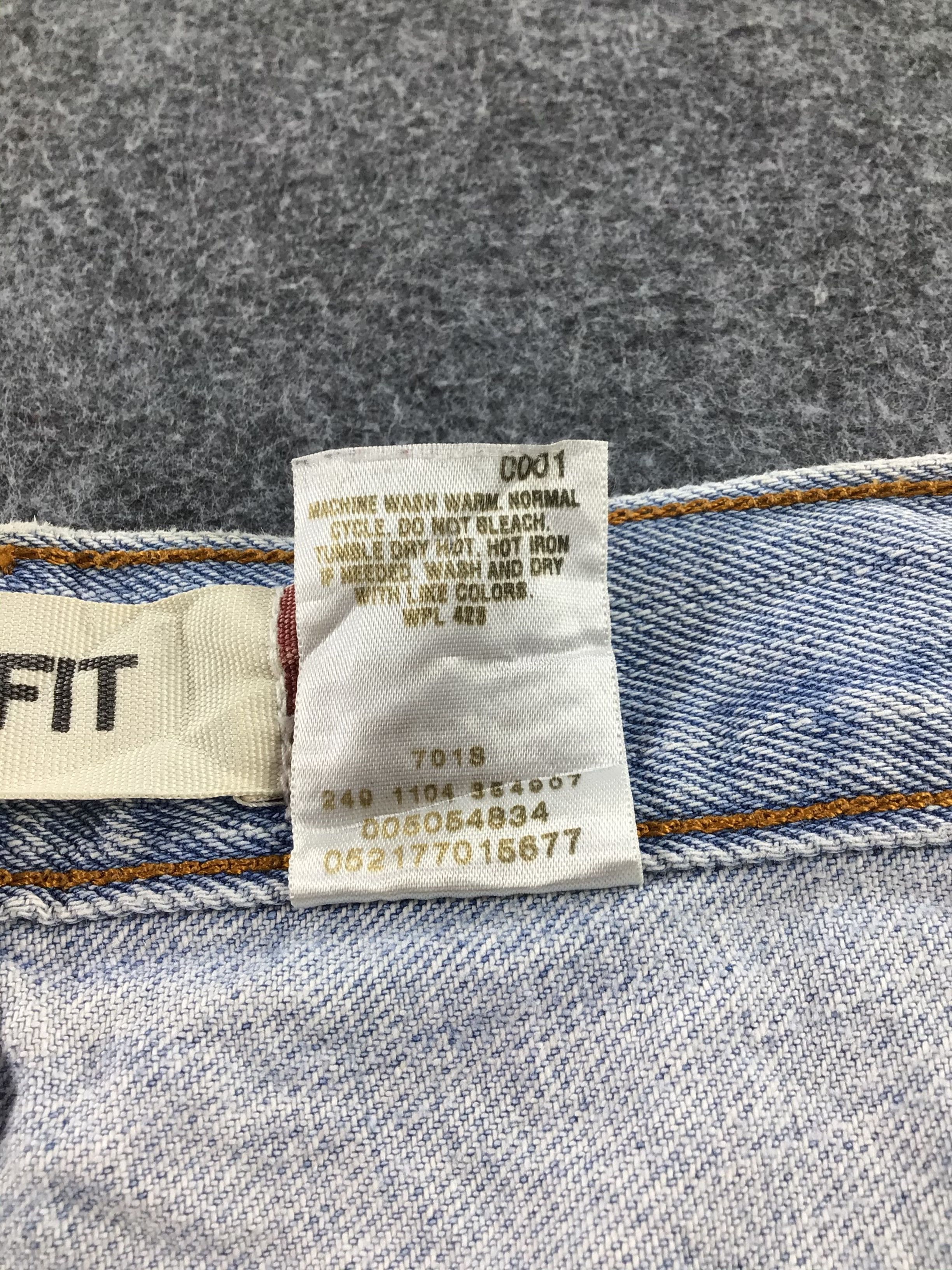 Levi's Vintage Levis 505 Jeans Regular Fit Denim KJ167 Size US 32 / EU 48 - 10 Thumbnail