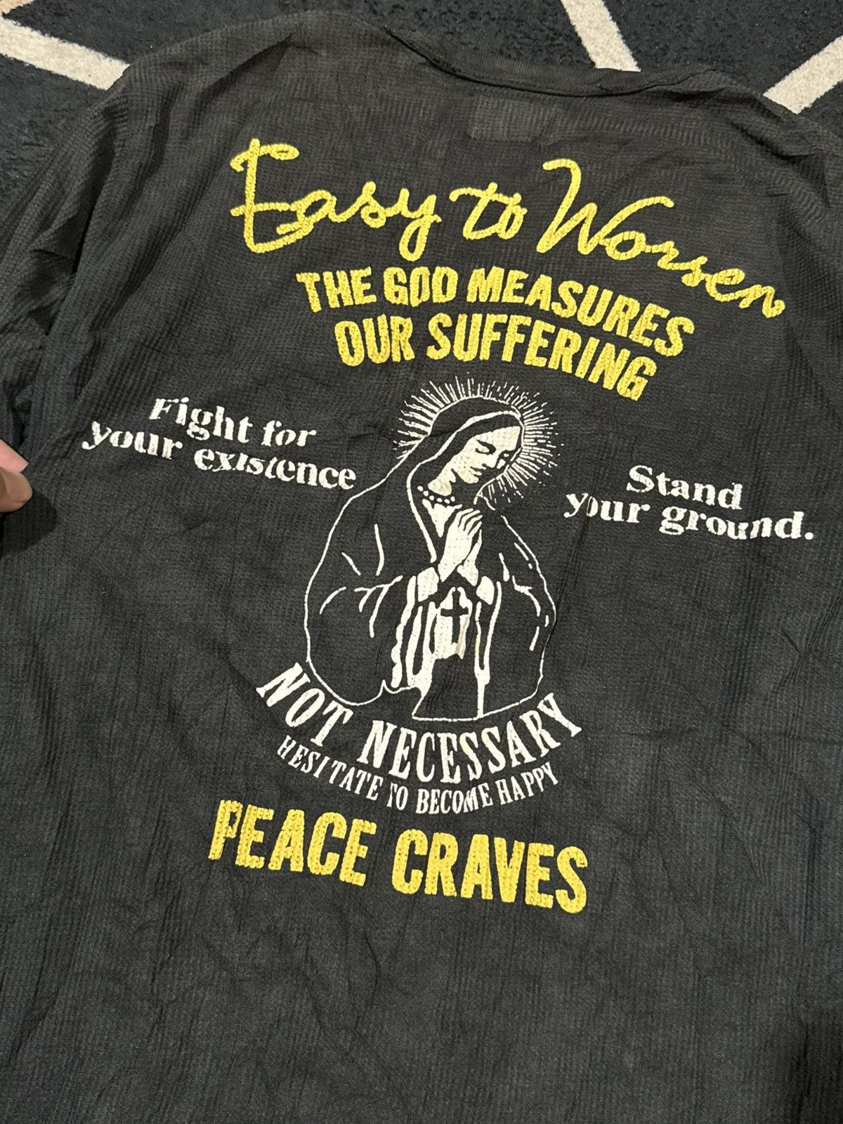 Tornado Mart Japanese Virgin Mary Stooge&co Long Sleeve Size US S / EU 44-46 / 1 - 4 Thumbnail