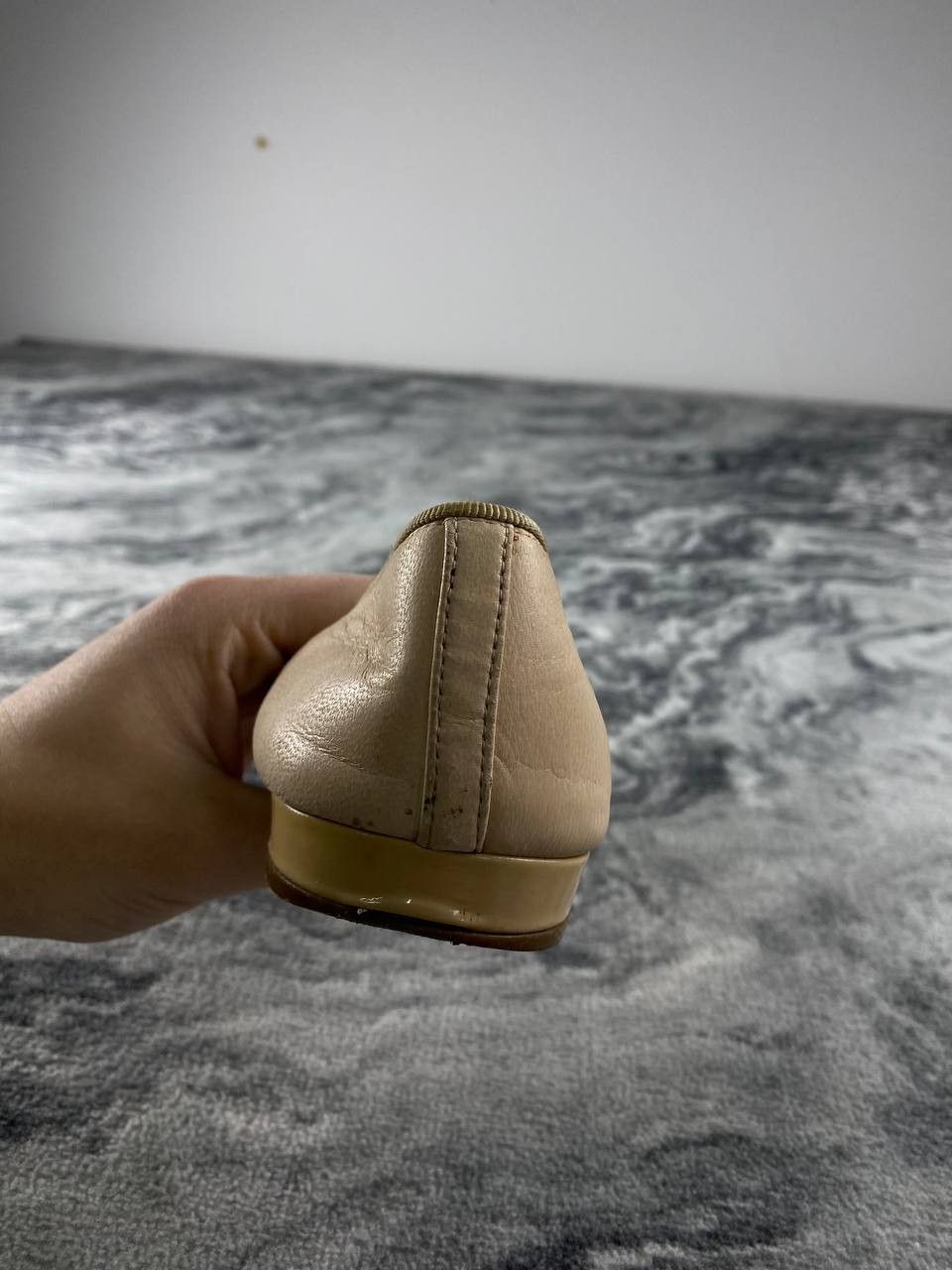 Prada Prada Quilted Bow Leather Ballet Flats Women Size 38 Beige Size US 8 / IT 38 - 13 Thumbnail