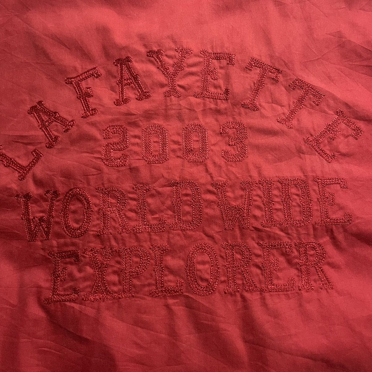 Lafayette 148 LAFAYETTE EMBROIDERED SPELL OUT VARSITY JACKET Size US XL / EU 56 / 4 - 11 Thumbnail
