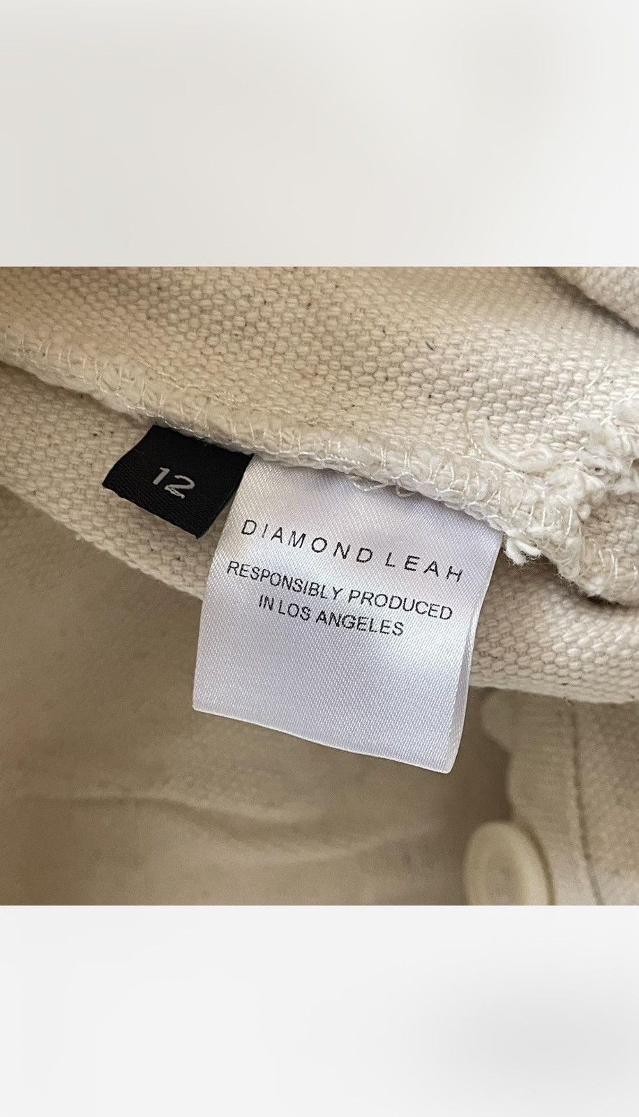 Other Diamond Leah Glasswing Shop Birdseye Canvas Size 34" / US 12 / IT 48 - 7 Thumbnail