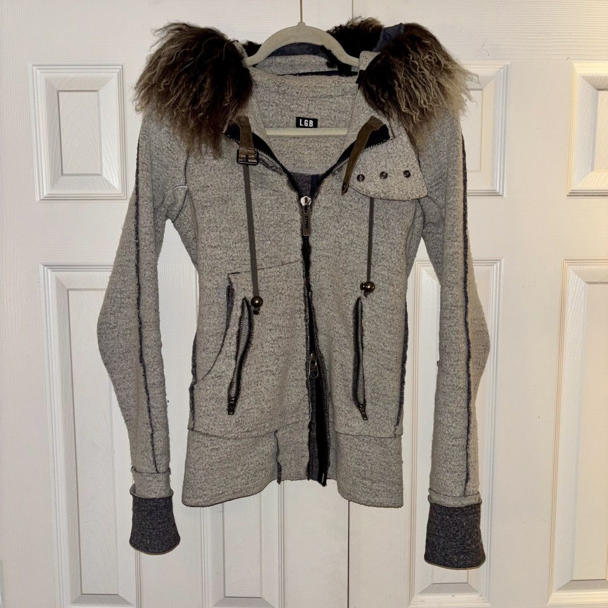 Le Grande Bleu (L.G.B.) LGB fur parka Size US S / EU 44-46 / 1 - 3 Thumbnail