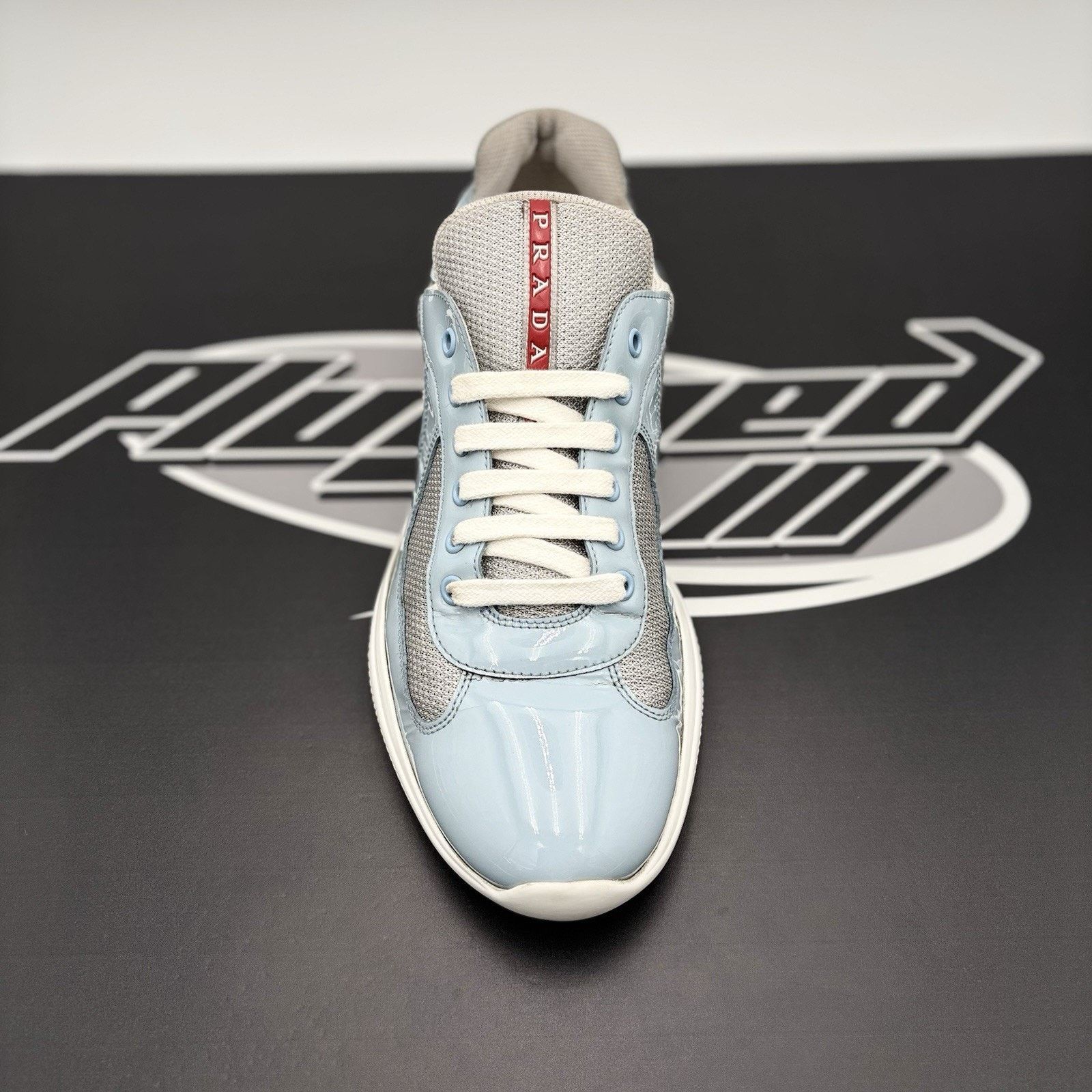 Prada Prada Americas Cup ' Sky Blue, White ' | GOOD CONDITION! Size US 10 / EU 43 - 5 Thumbnail