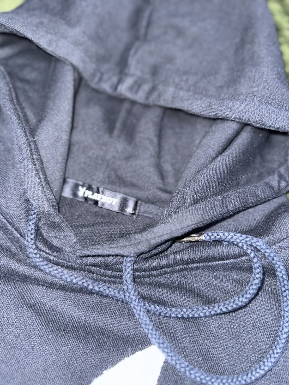 Playboy [XL] playboy japan light weight fleece logo hoodie black Size US XL / EU 56 / 4 - 3 Thumbnail