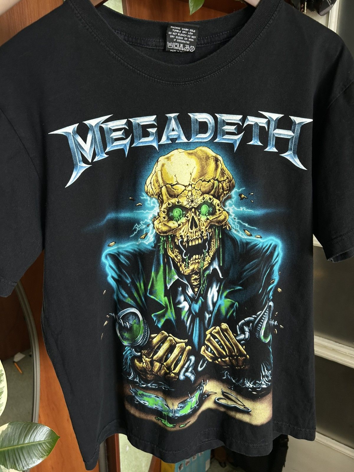 Band Tees Vintage Megadeth Heavy Metal Band Tee T-Shirt Size US L / EU 52-54 / 3 - 4 Thumbnail